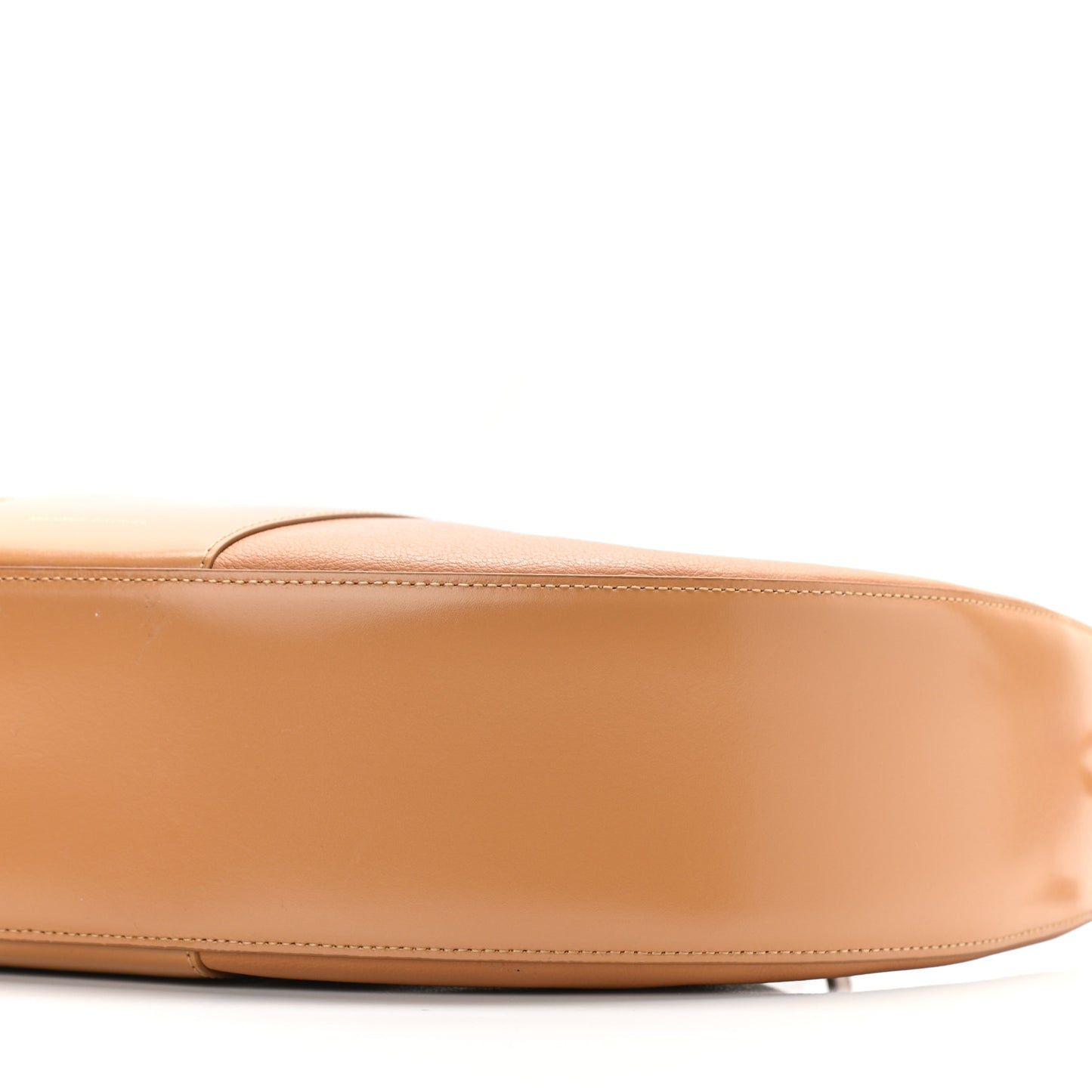 Tumbled Calfskin Lilium Bag Caramel