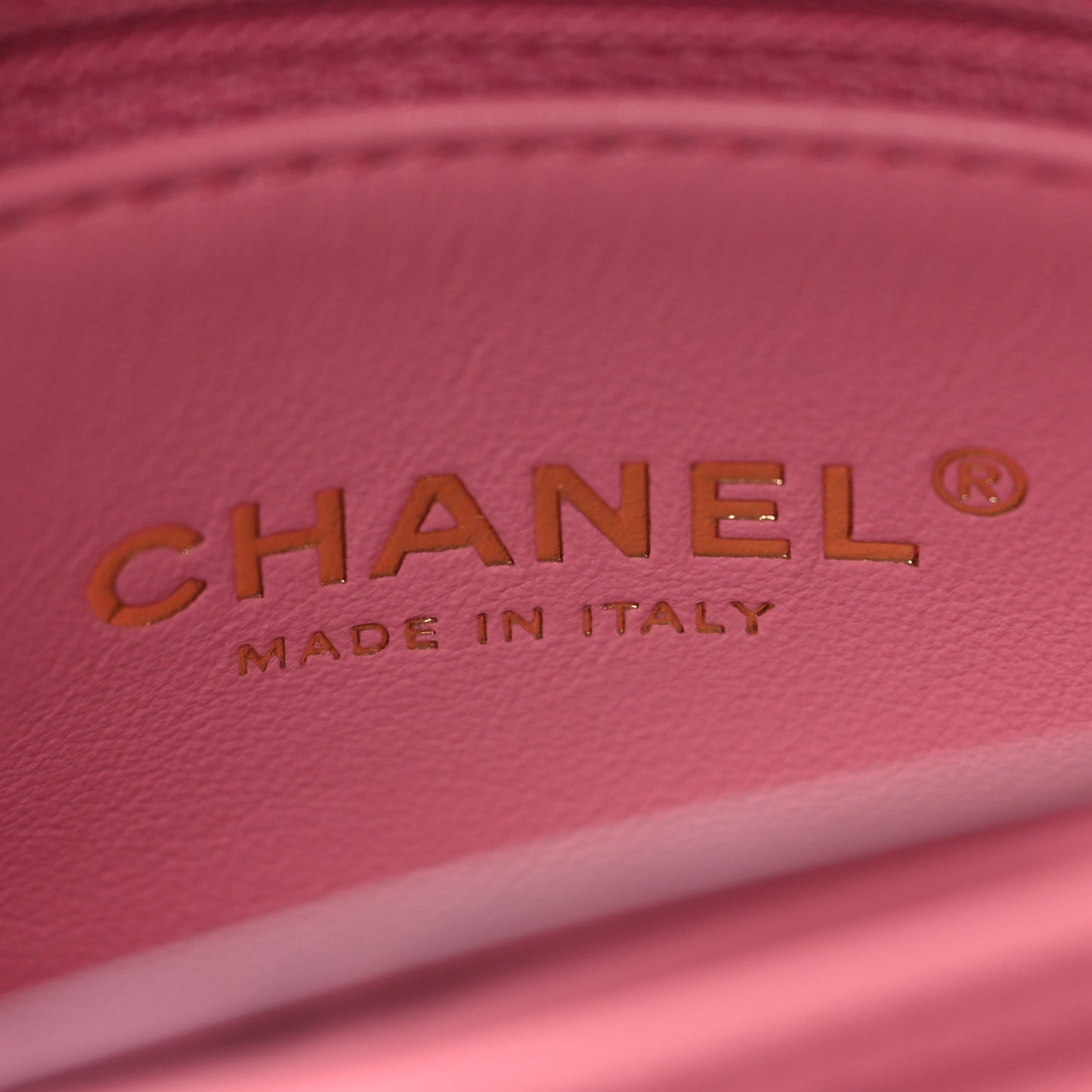 Caviar Quilted Extra Mini Coco Chain Handle Flap Pink