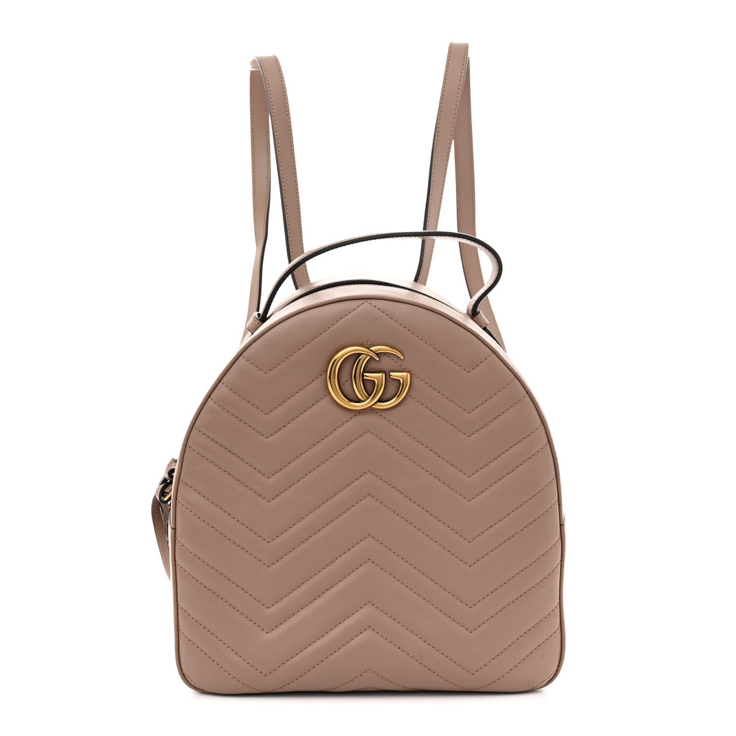 Calfskin Matelasse GG Marmont Backpack Porcelain Rose