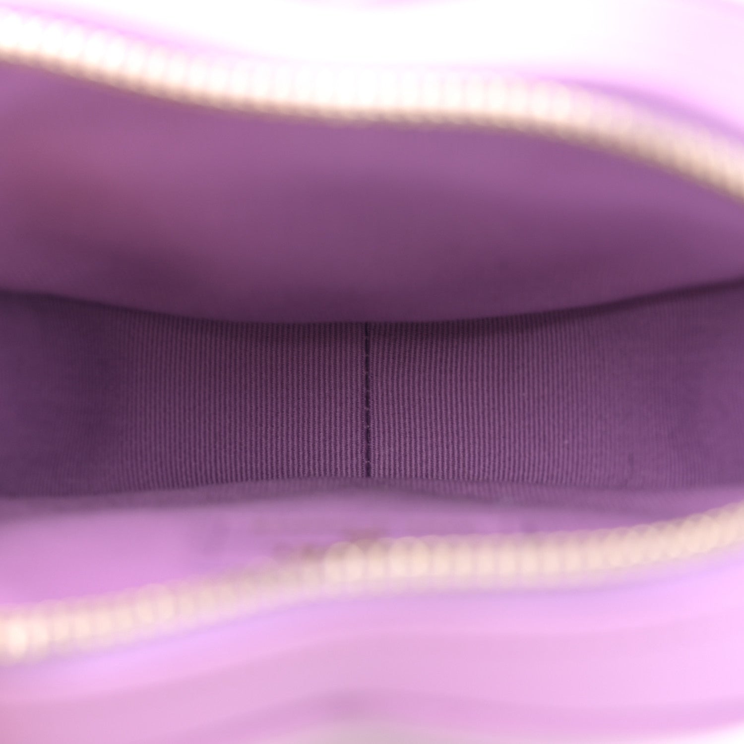 Chanel Lambskin Quilted CC In Love Heart Clutch With Chain Purple 5 of 12