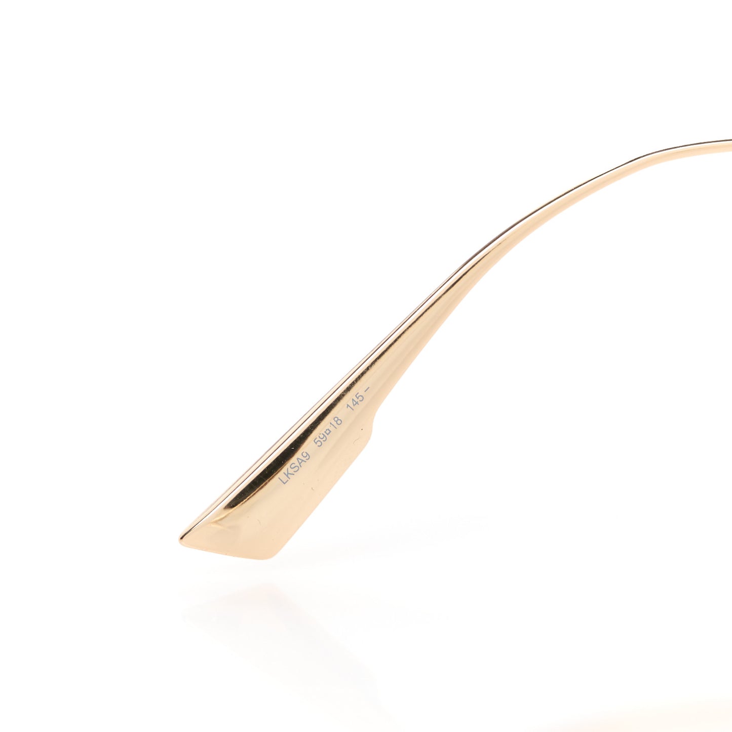 Metal Stellaire 1 Square Sunglasses Gold