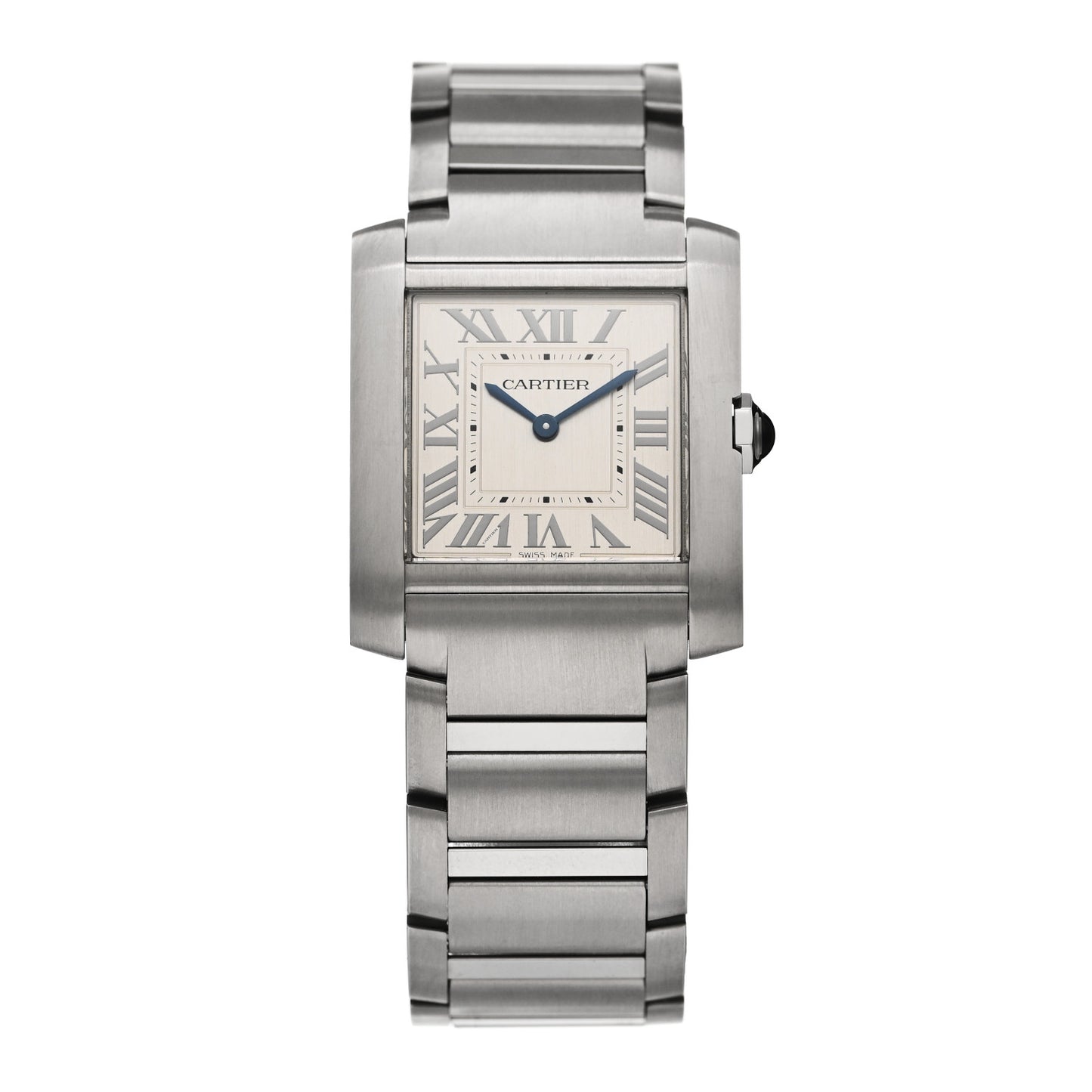 Stainless Steel 27mm Tank Francaise Quartz Watch