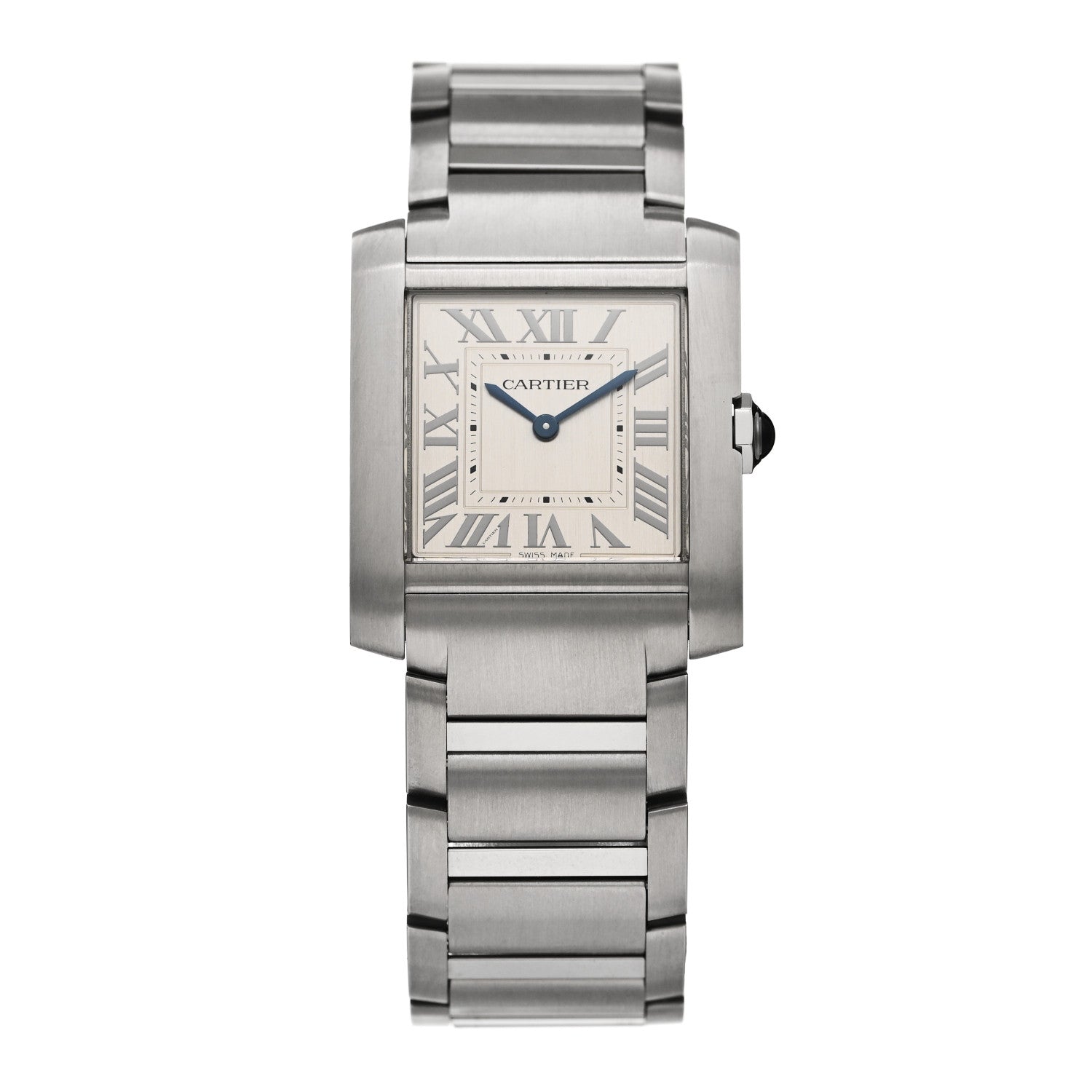 Cartier Stainless Steel 27mm Tank Francaise Quartz Watch 1 of 5