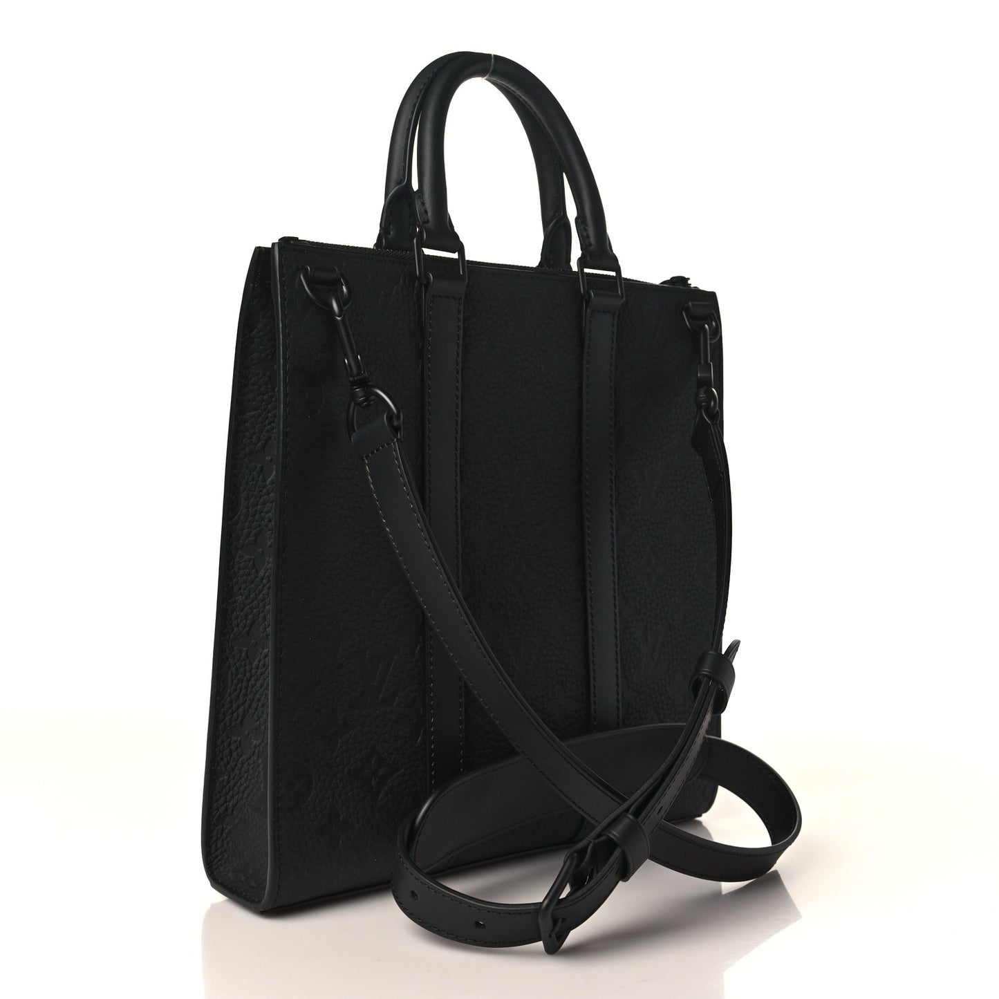 Taurillon Monogram Sac Plat Cross Black