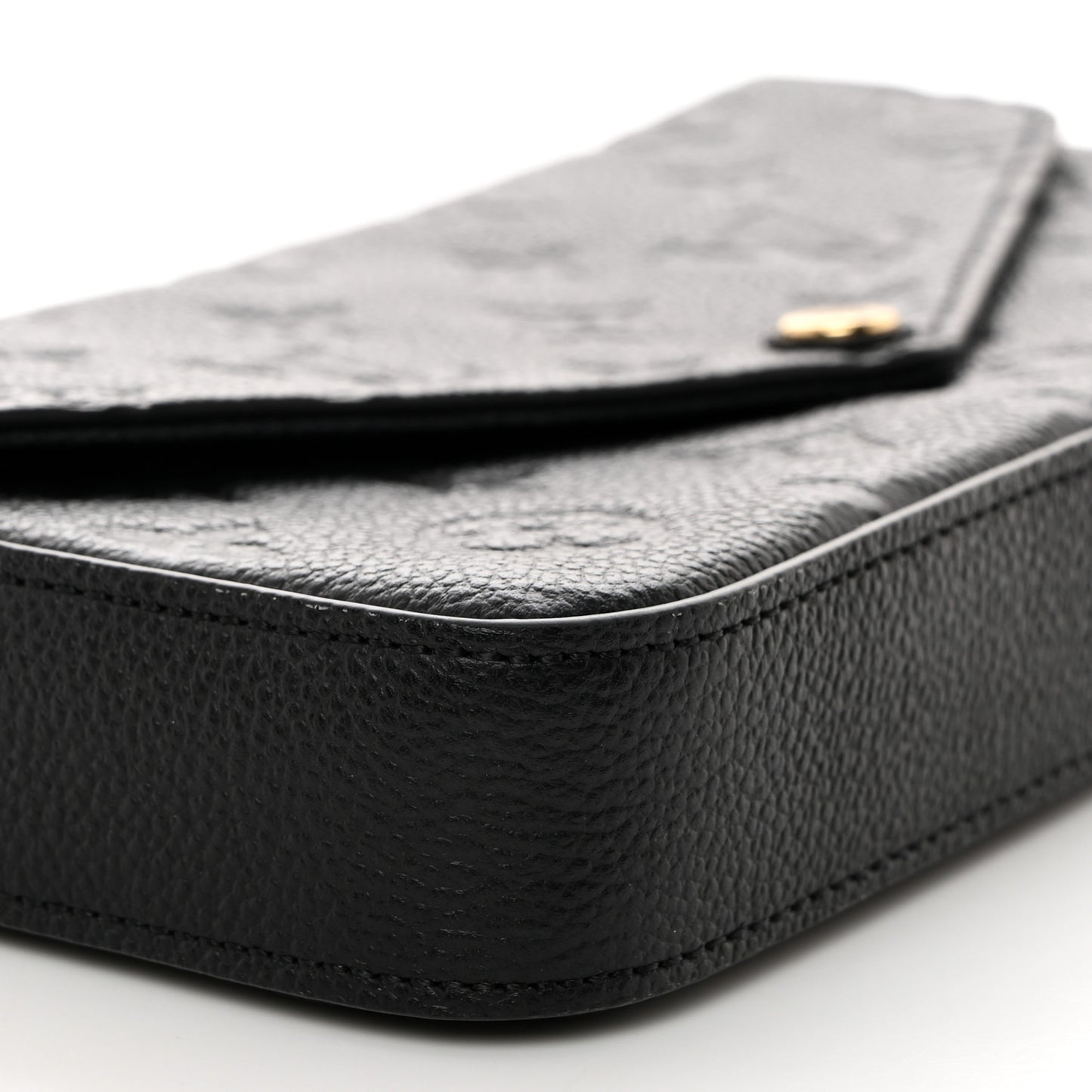 Empreinte Pochette Felicie Chain Wallet Black