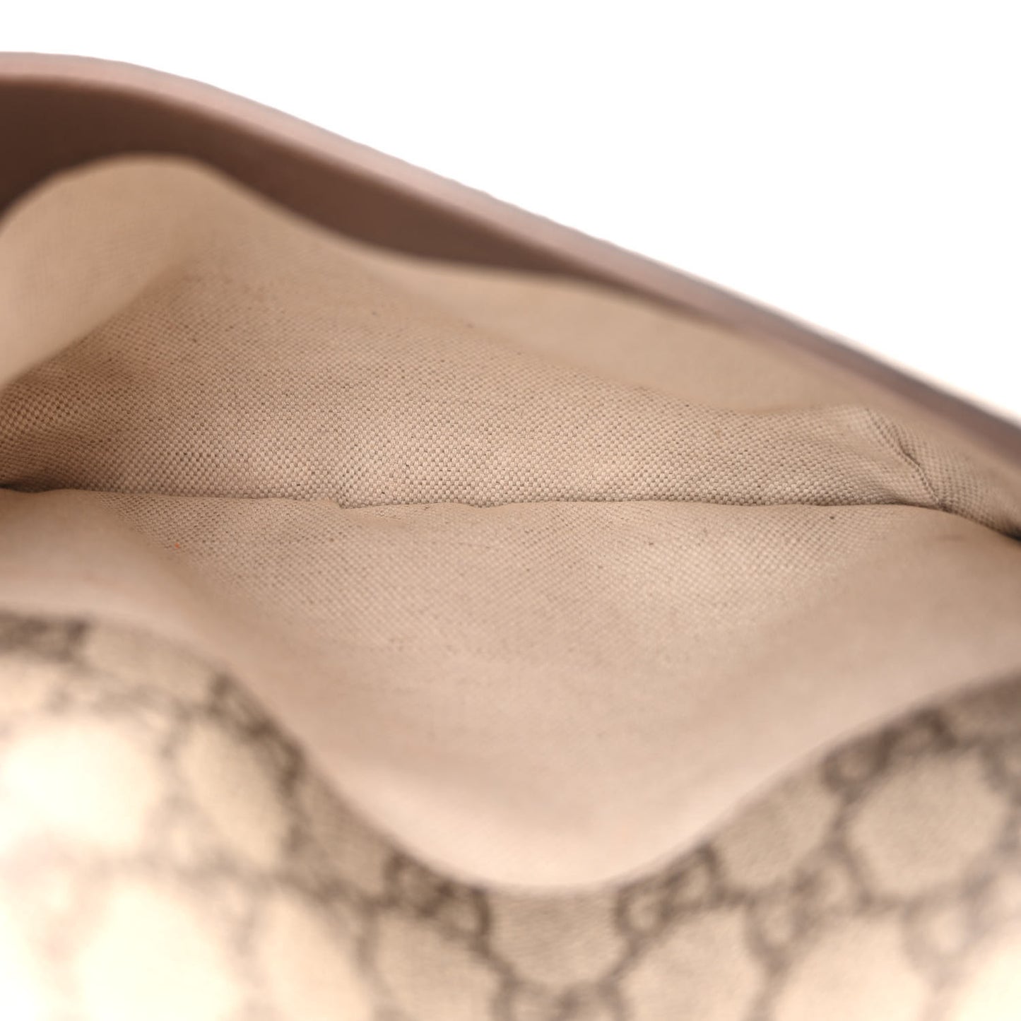 GG Supreme Monogram Web Small Neo Vintage Double Flap Messenger Bag Beige New Acero