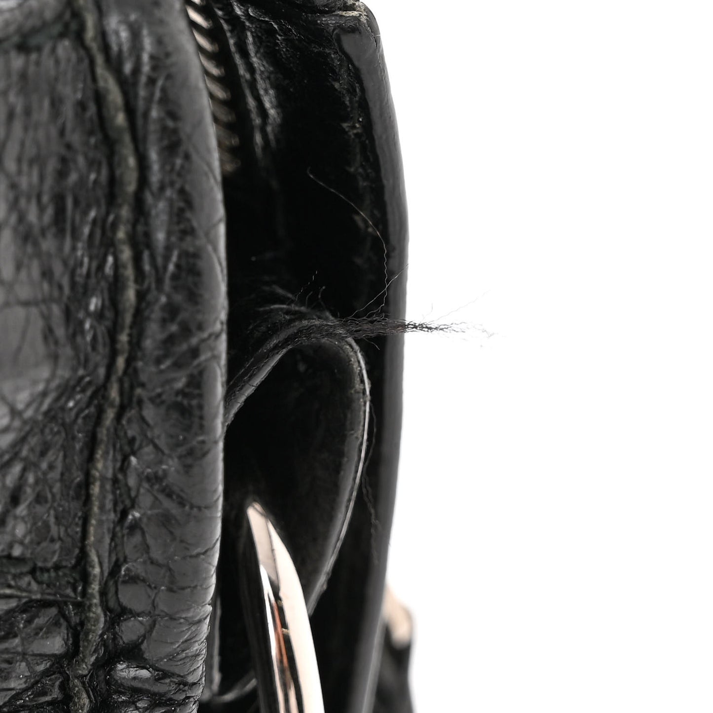 Agneau Giant 12 Silver Hardware Mini City Black