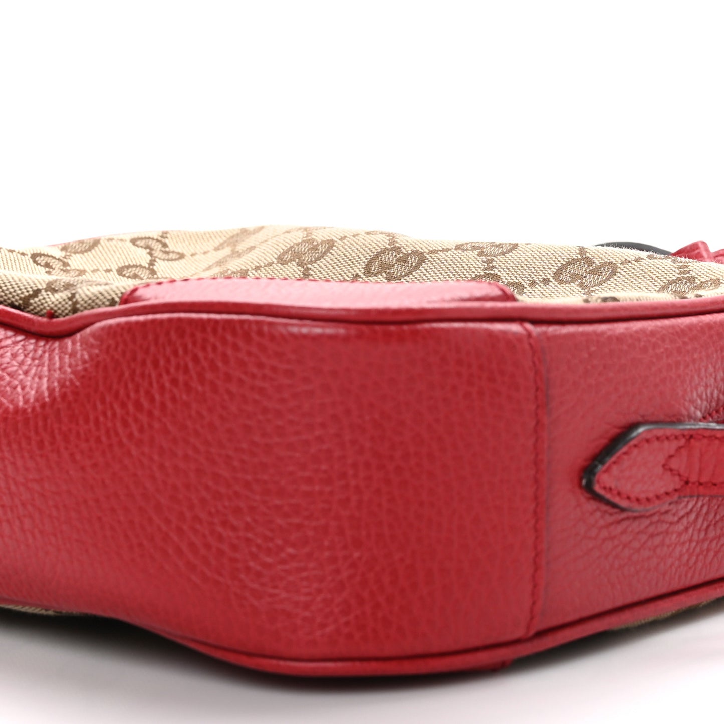 Monogram Mini Bree Messenger Bag Red