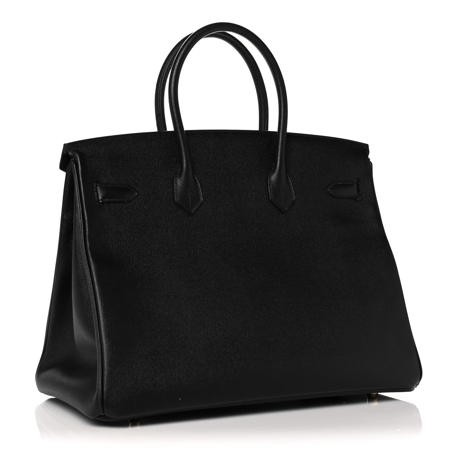 Epsom Birkin 35 Black