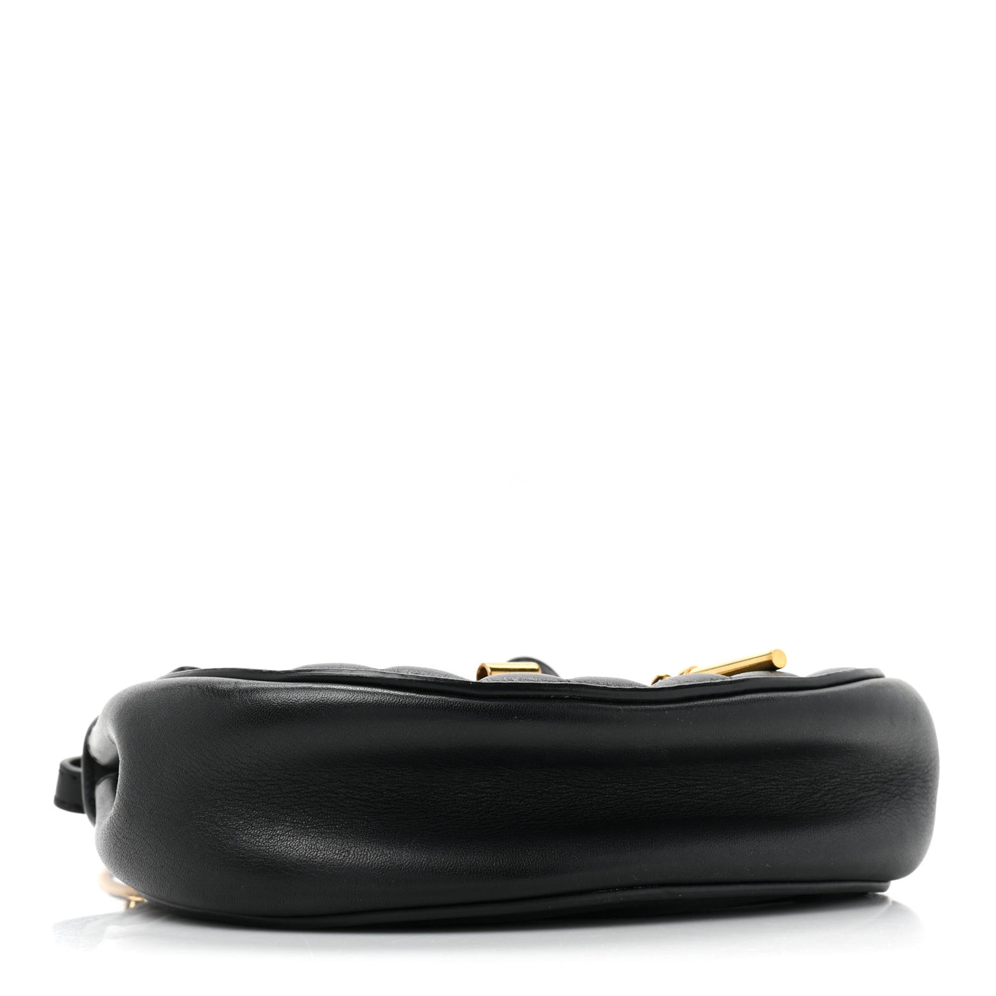 Calfskin Quilted Mini Drew Bijou Shoulder Bag Black