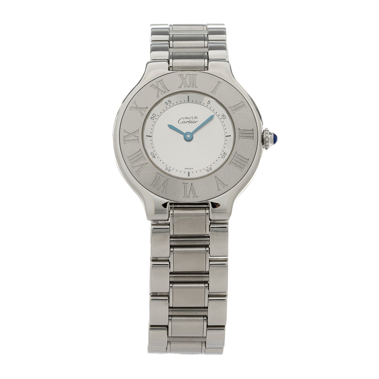 Stainless Steel 31mm Must De 21 Quartz Watch