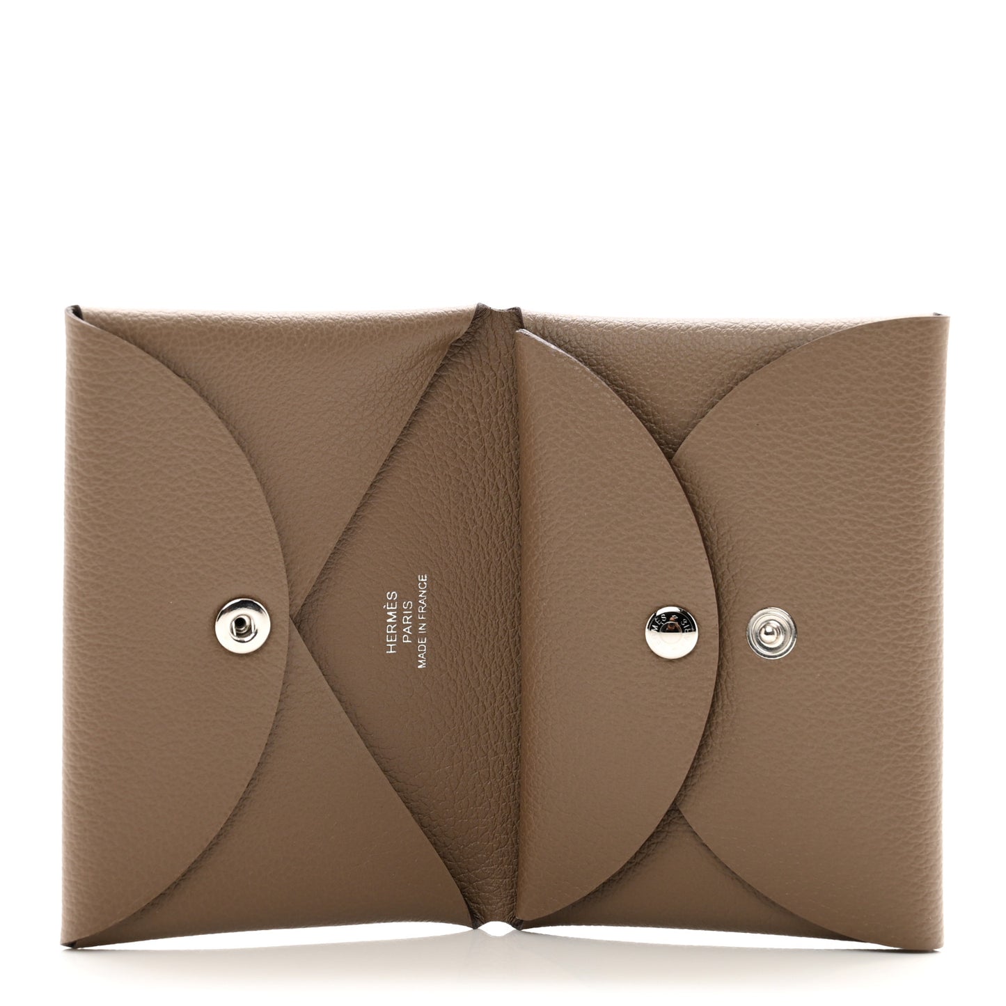 Evercolor Calvi Duo Card Case Etoupe