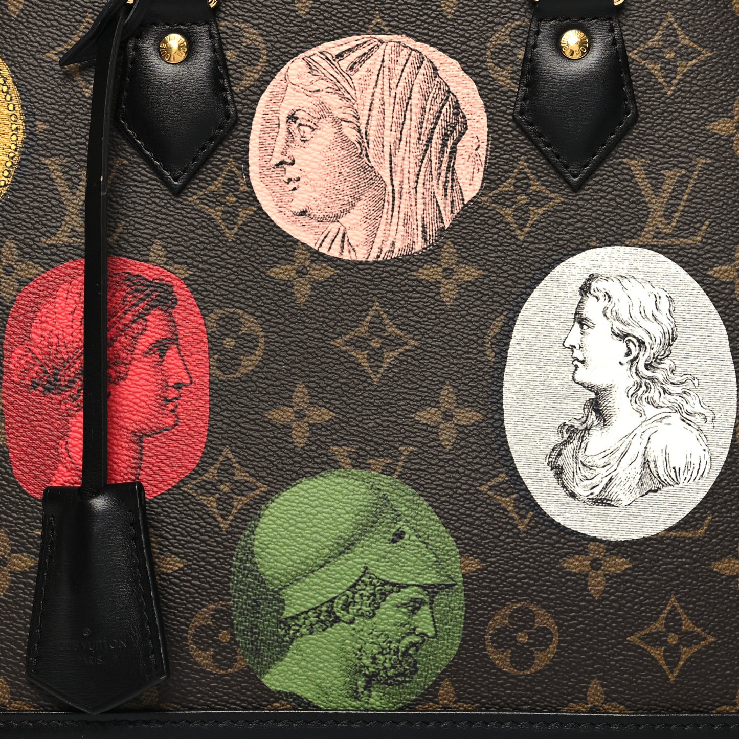 x FORNASETTI Monogram Cameo Alma PM