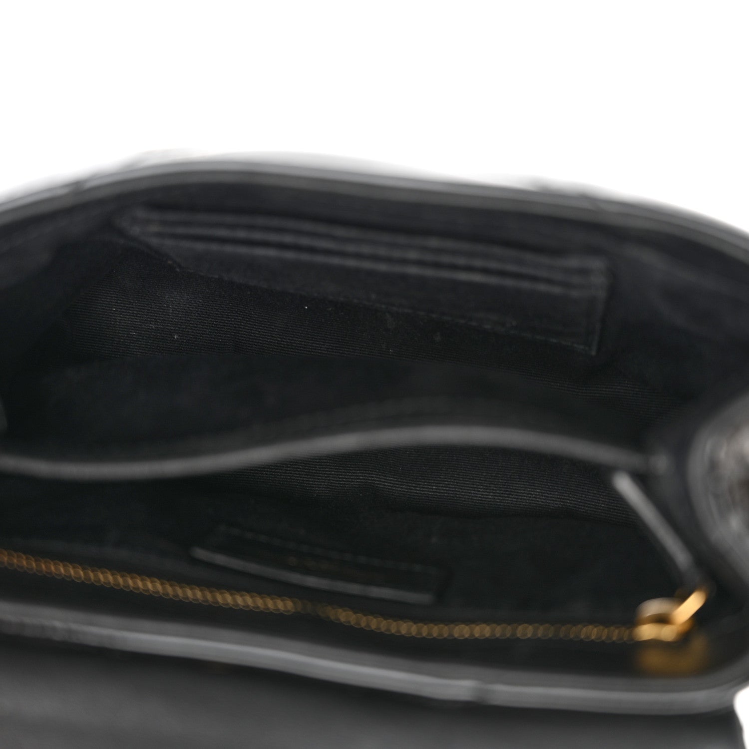 Saint Laurent Patent Y Quilted Monogram Toy Loulou Crossbody Bag Black 5 of 18