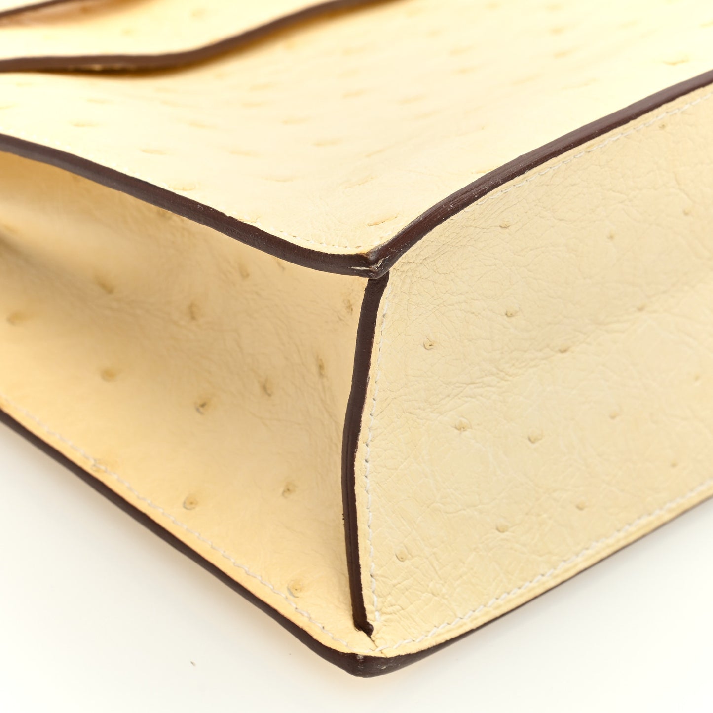 Ostrich Kelly Danse II Belt Bag Nata