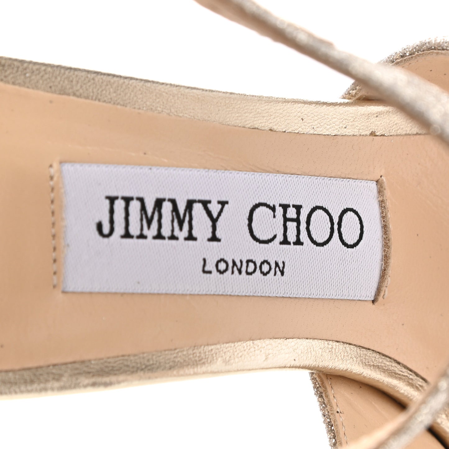 Dusty Glitter Emily 85 Sandals 36 Platinum Ice