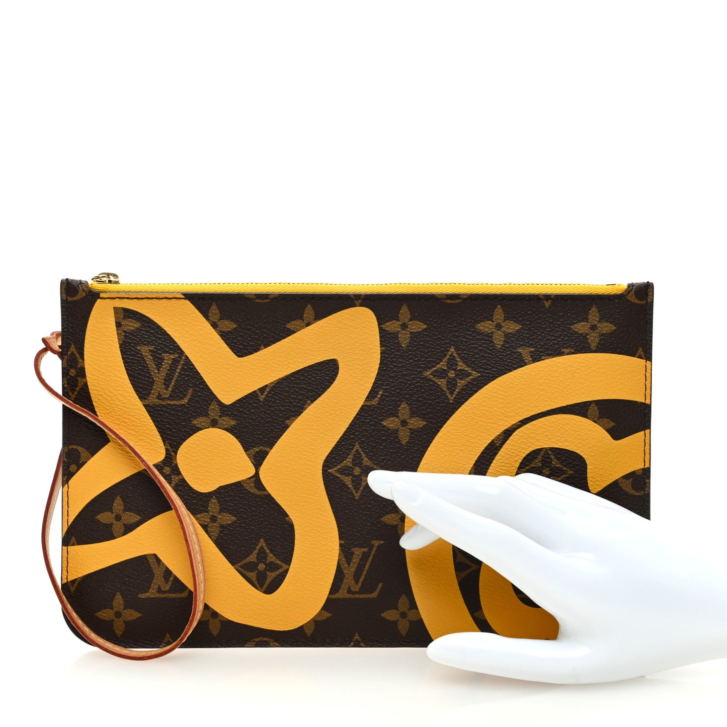 Monogram Tahitienne Neverfull MM GM Pochette Yellow