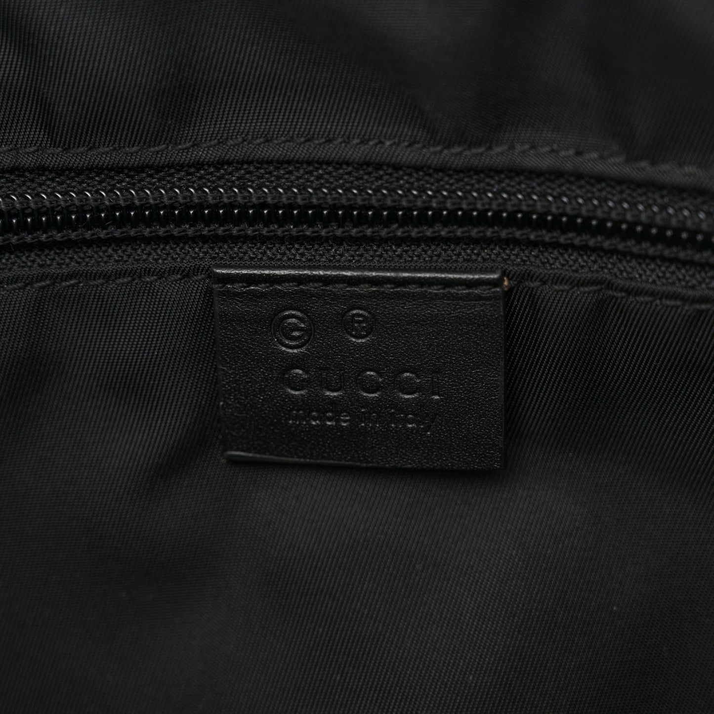 Techno Canvas Web Vertical Tote Black