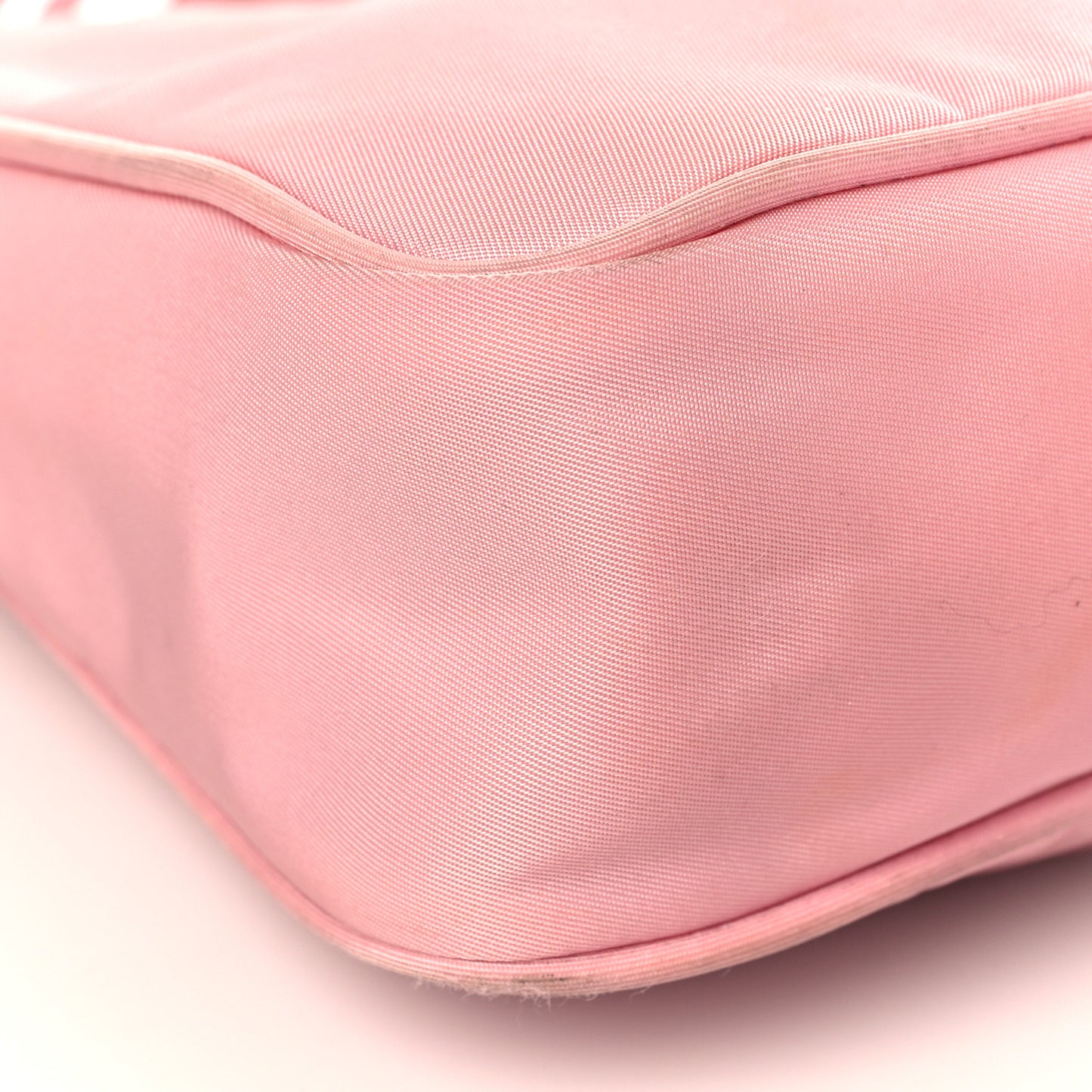 Tessuto Nylon Saffiano Mini Re-Edition 2000 Bag Rosa