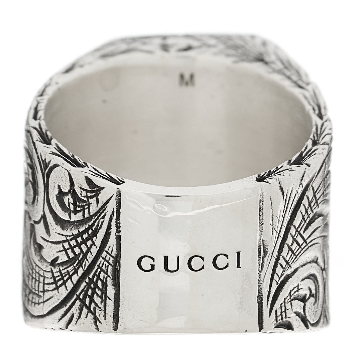 Sterling Silver Letter D Ring 57 8