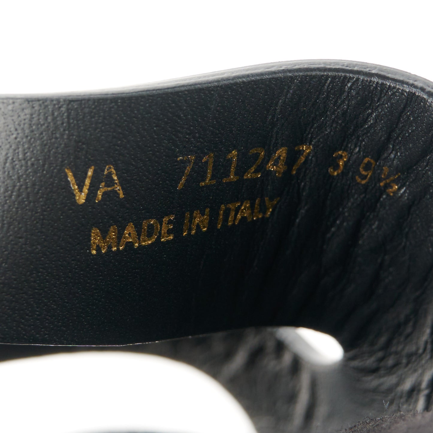 Vernie Grumpy Jimmy Cross Slides 39.5 Black