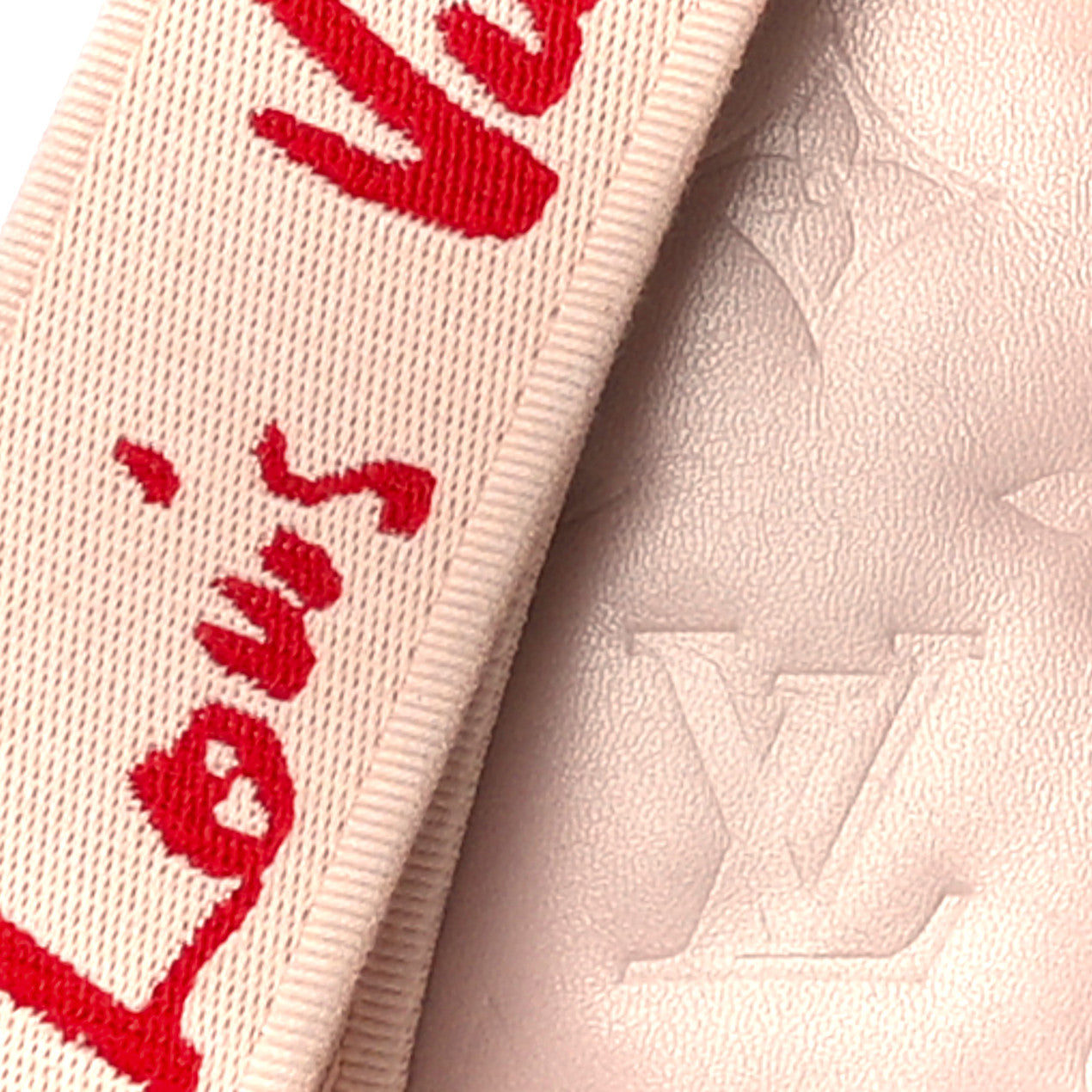 Lambskin Embossed Monogram Fall In Love Coussin PM Dragée Light Pink
