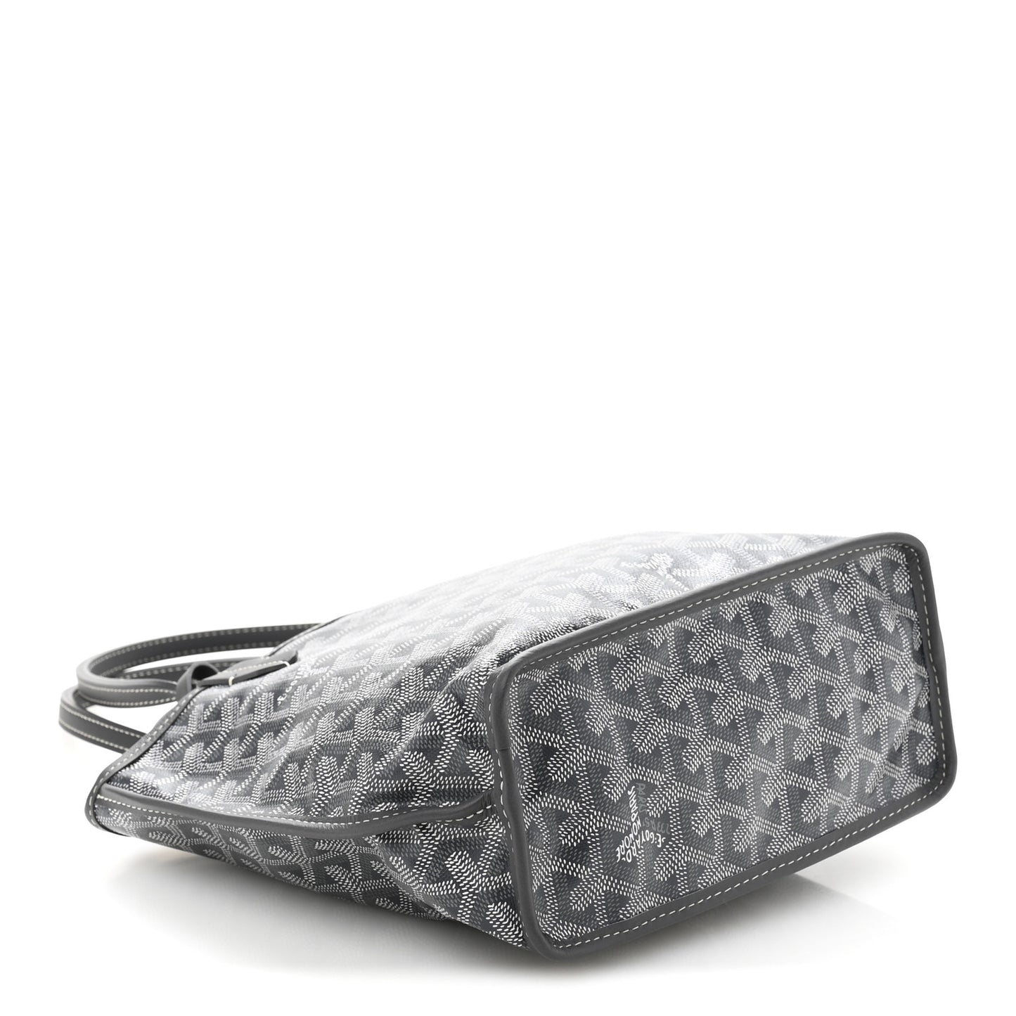 Goyardine Reversible Mini Anjou Grey