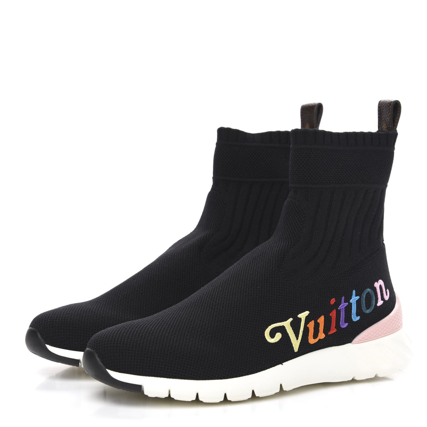 Stretch Fabric Aftergame Sneaker Boots 38.5 Black