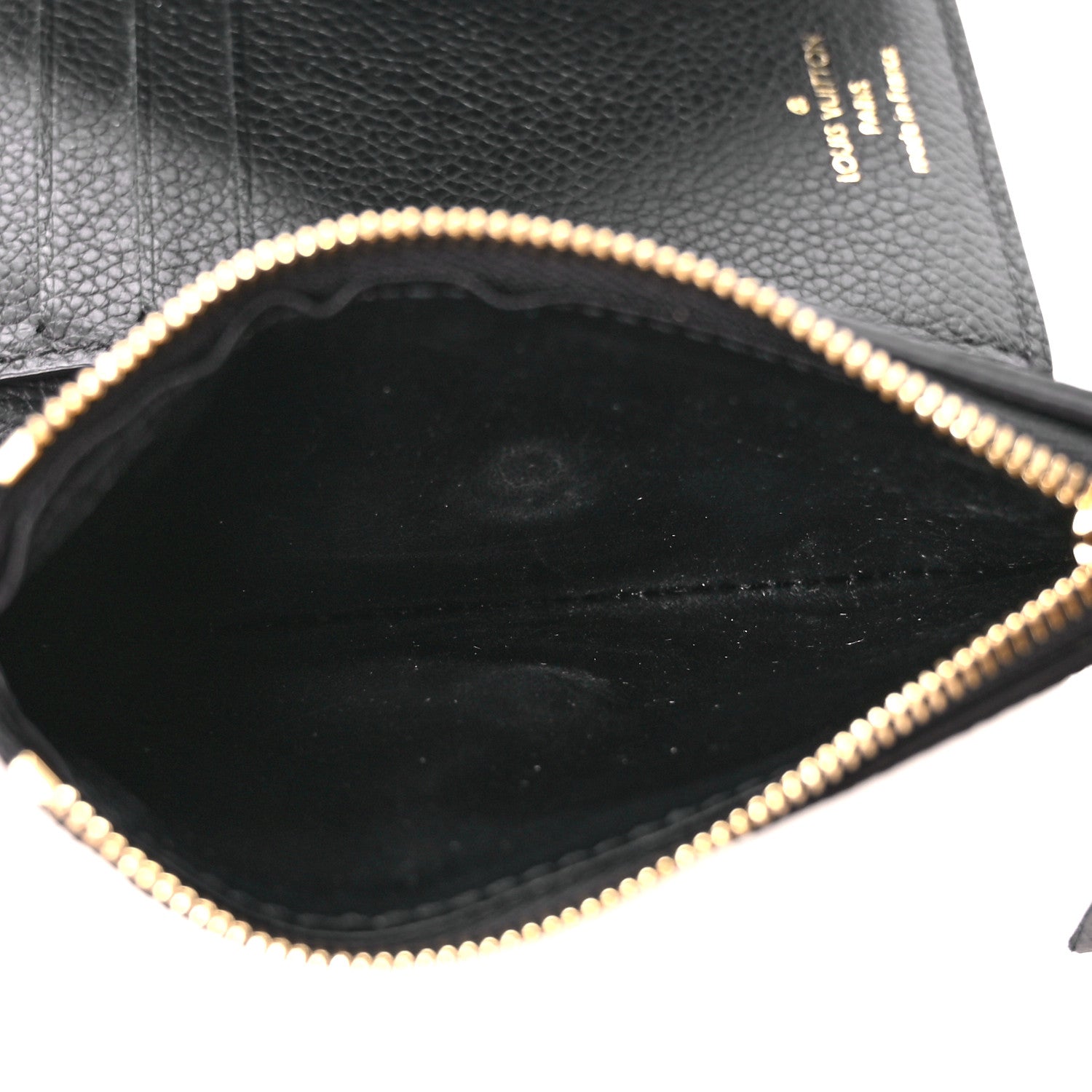 Louis Vuitton Empreinte Victorine Wallet Black 5 of 13