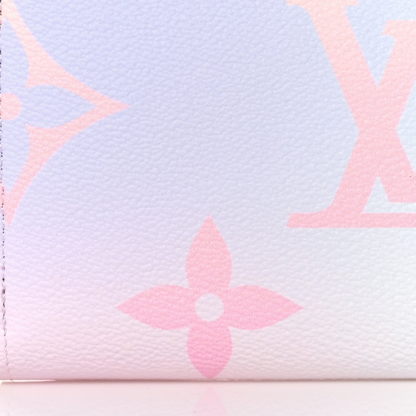 Monogram Giant Spring In The City Zippy Wallet Sunrise Pastel