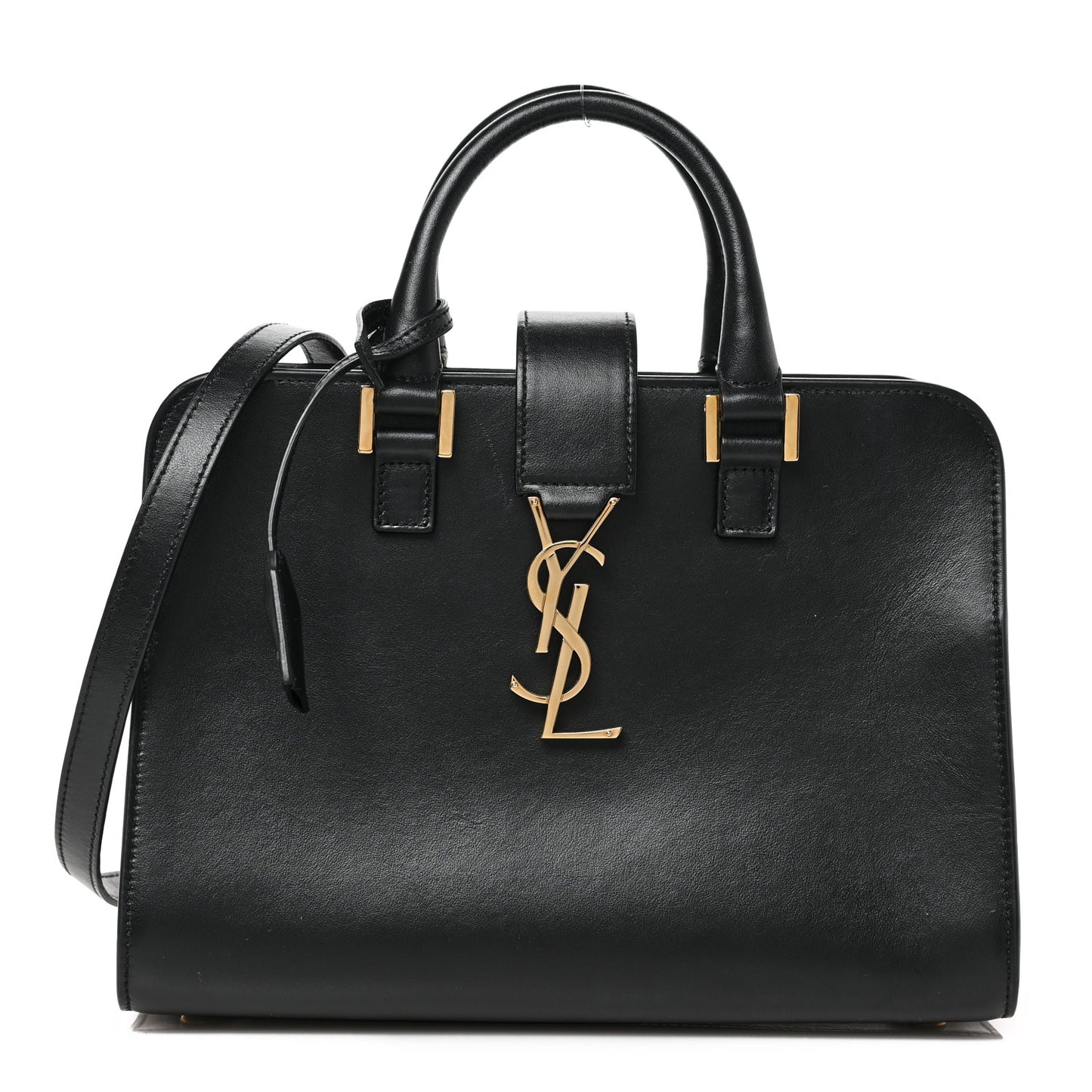 Calfskin Monogram Baby Cabas Black