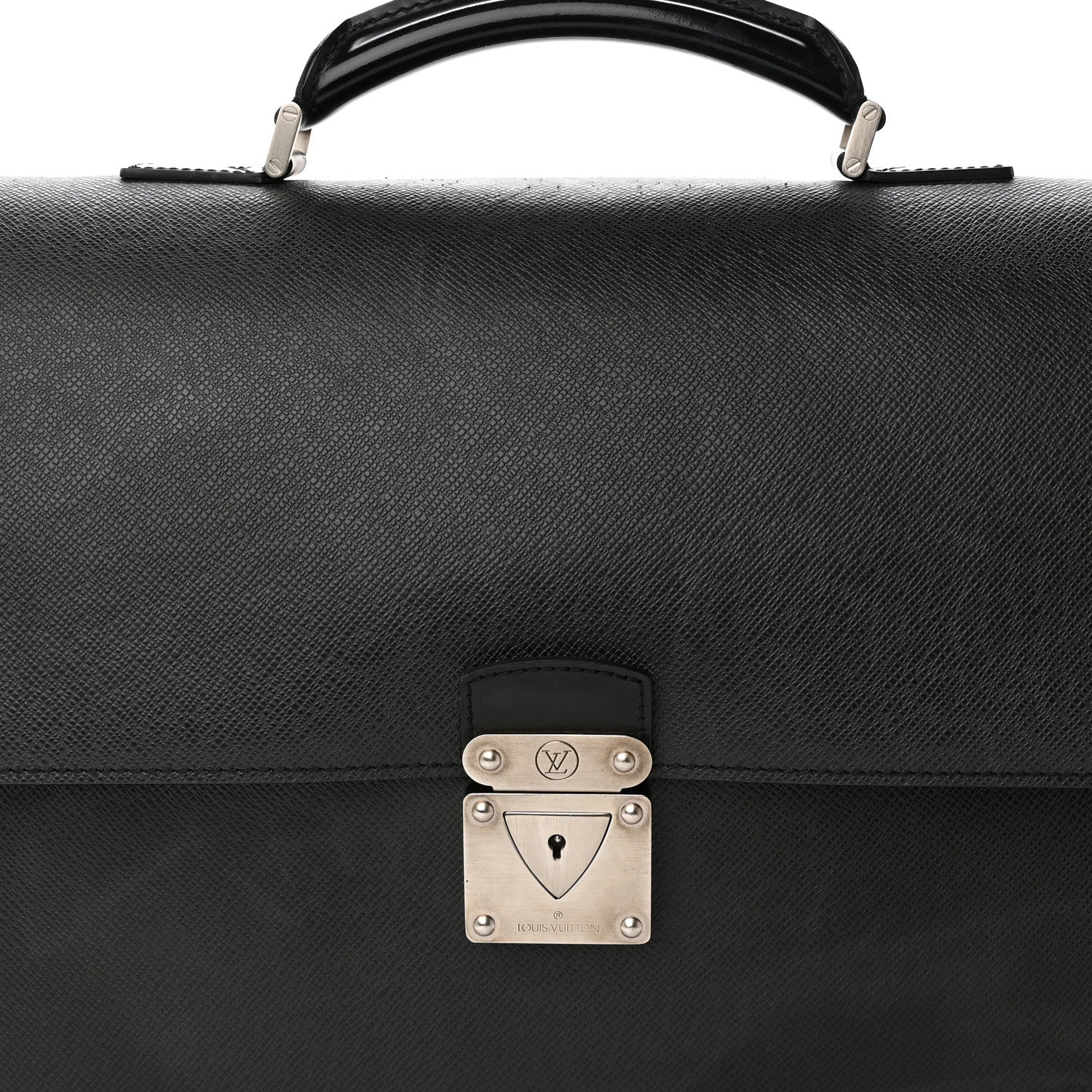 Louis Vuitton Taiga Robusto 2 Compartment Briefcase Black 8 of 18
