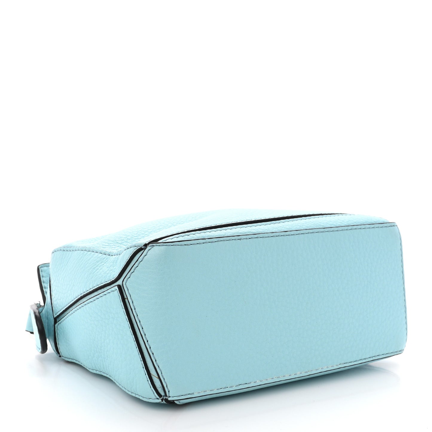 Calfskin Mini Puzzle Bag Light Blue