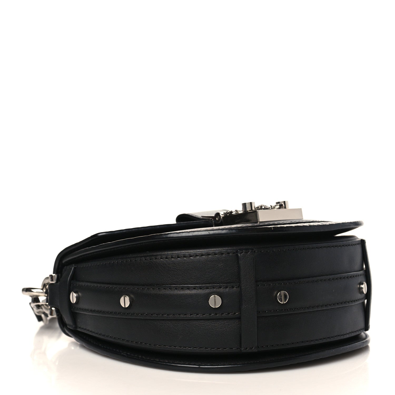 MCM Visetos Mini Patricia Crossbody Bag Black 3 of 7