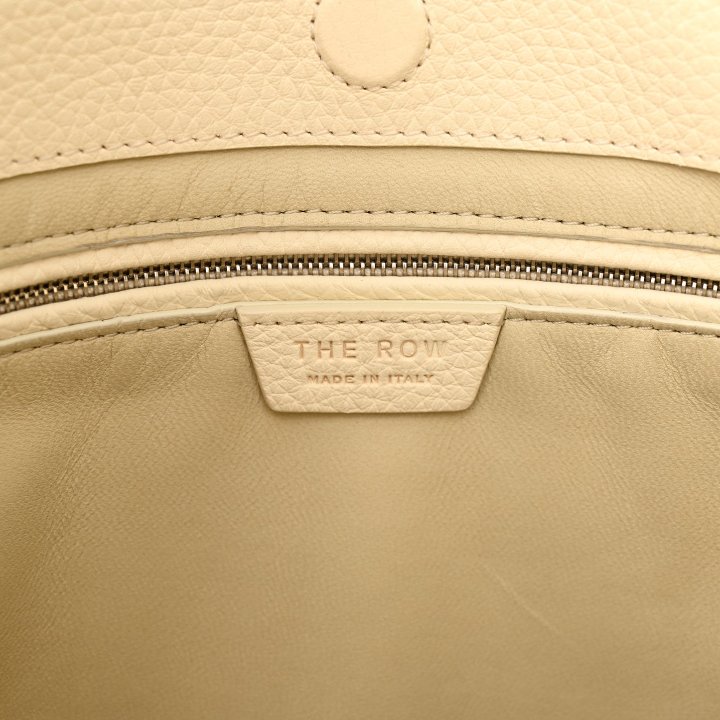 Grained Calfskin Jules Bag Milk