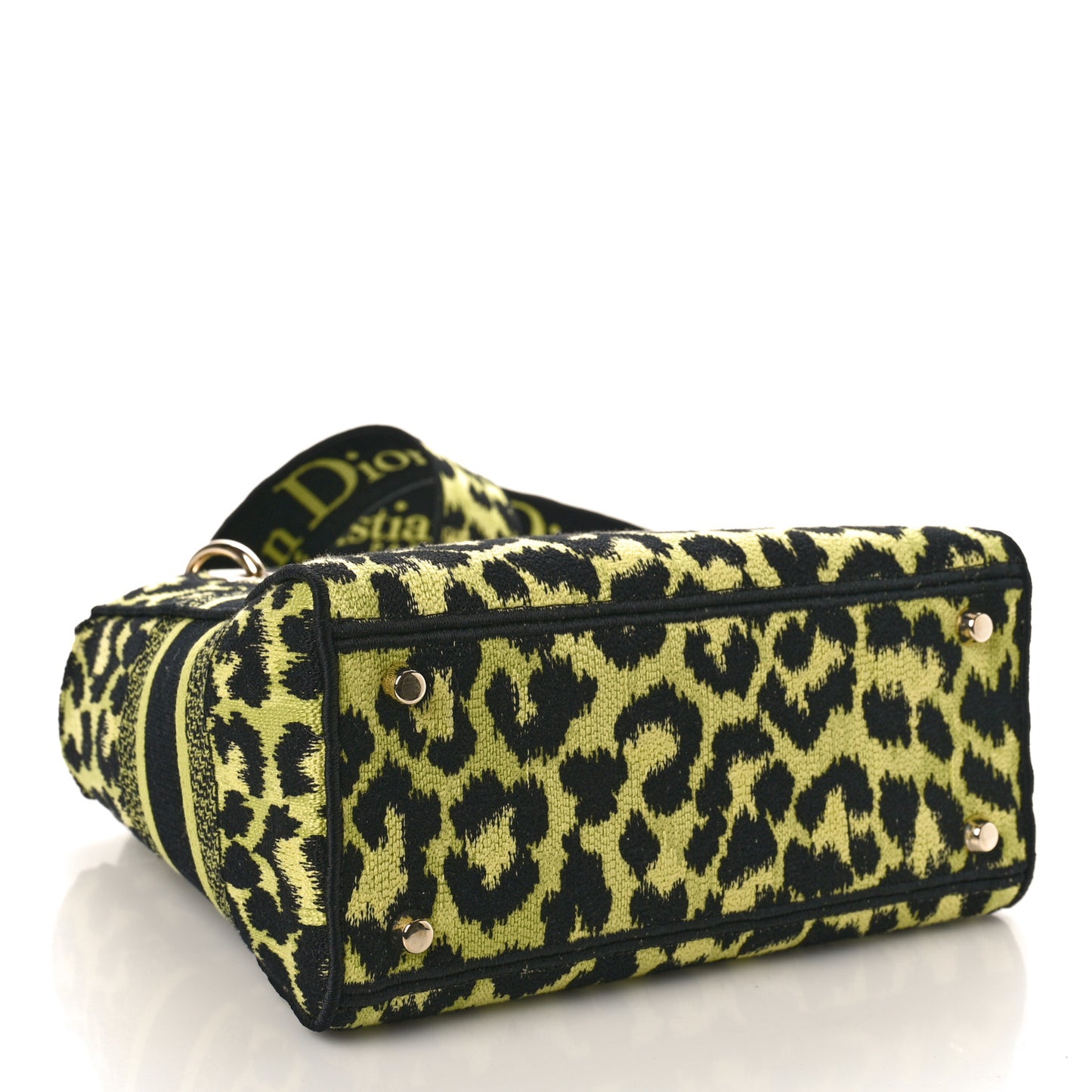 Canvas Mizza Embroidered Medium Lady D-Lite Lime Pop