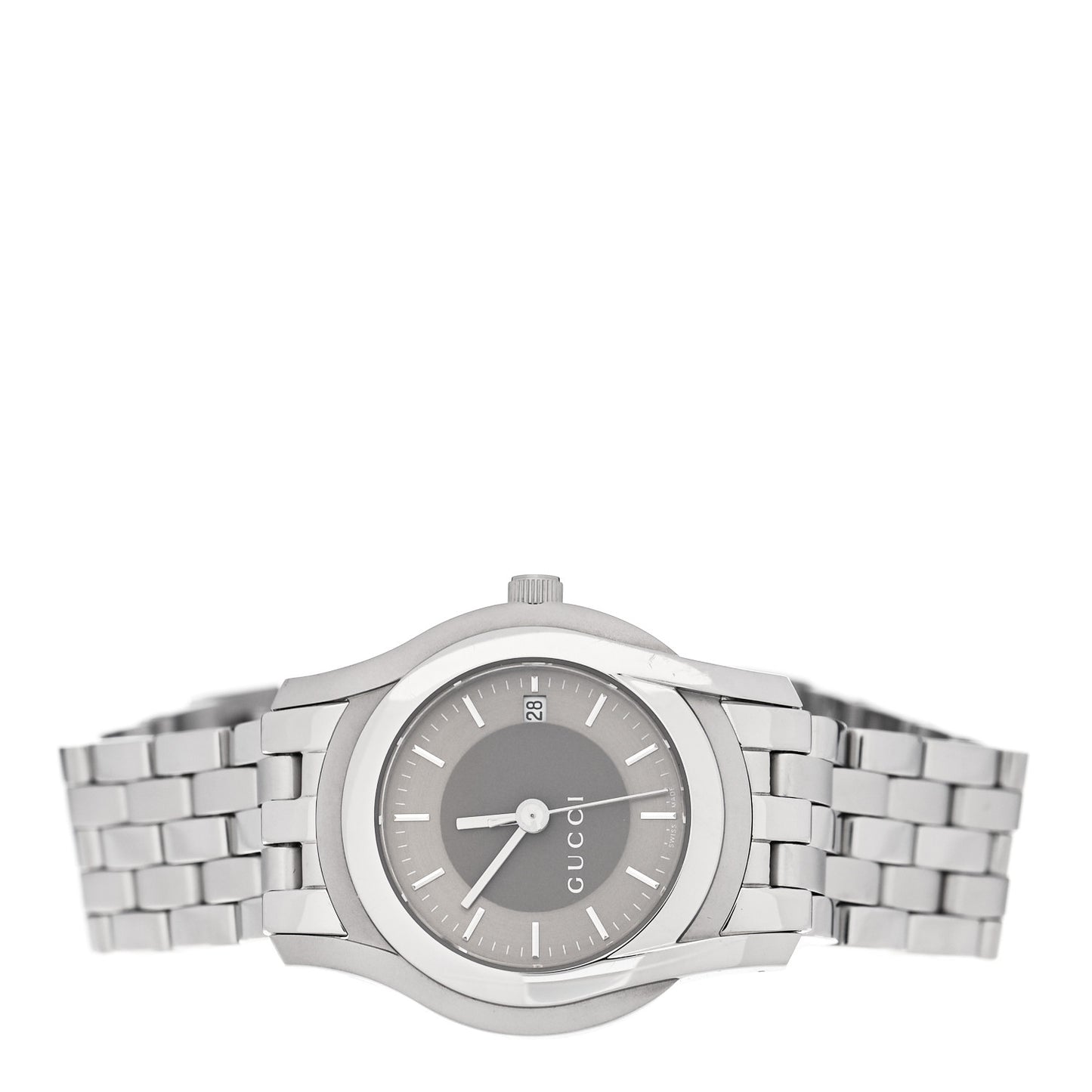 Stainless Steel 27mm 5500L Quartz Watch Brown