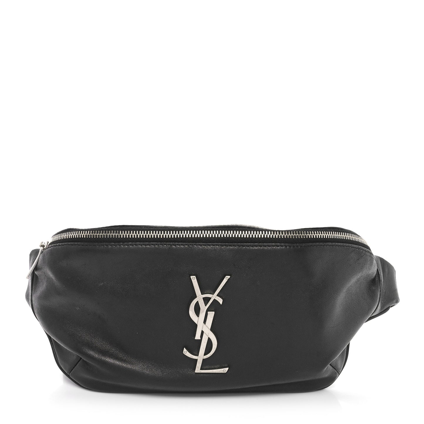 Lambskin Monogram Belt Bag Black