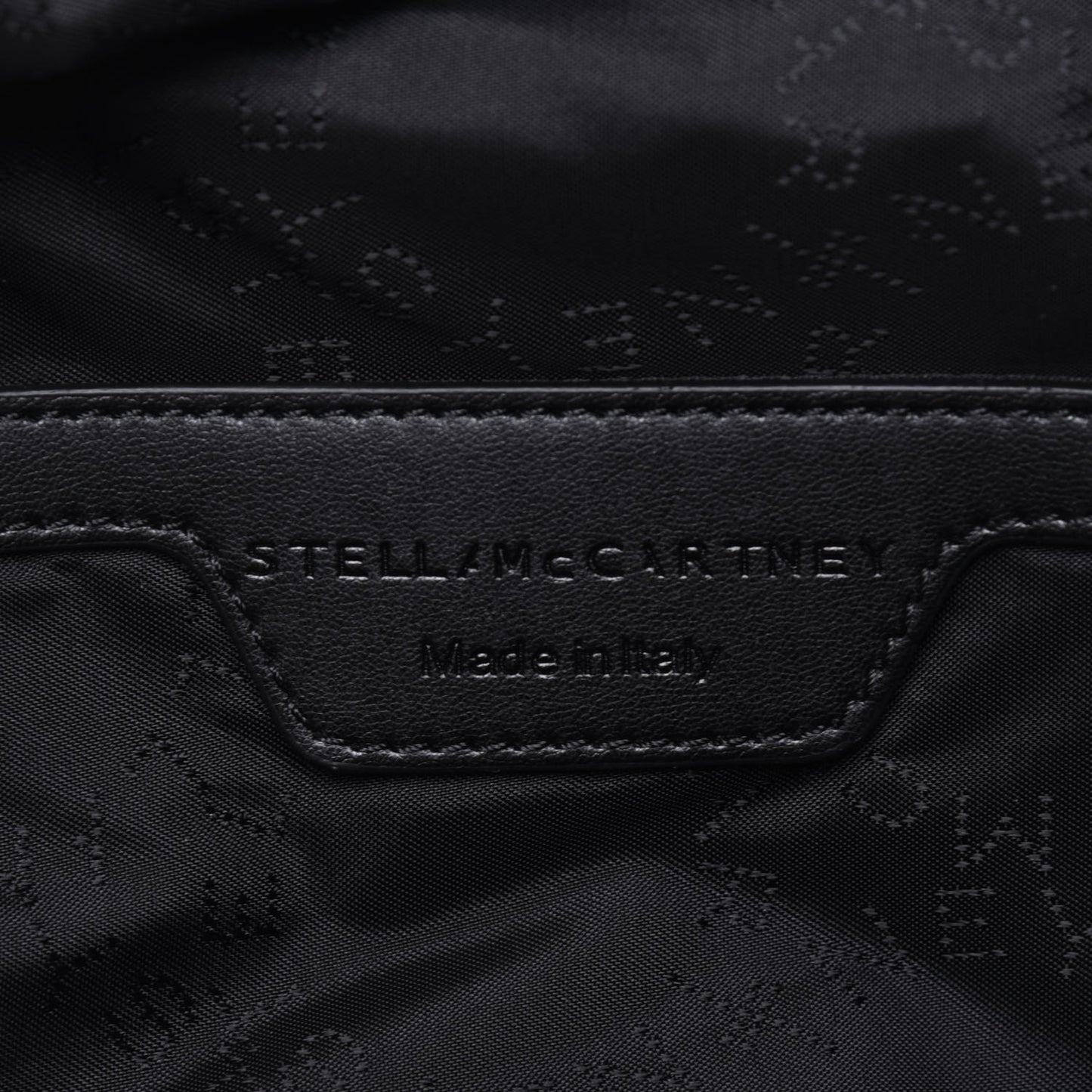 Nylon Eco Alter Nappa Mini Falabella GO Backpack Black
