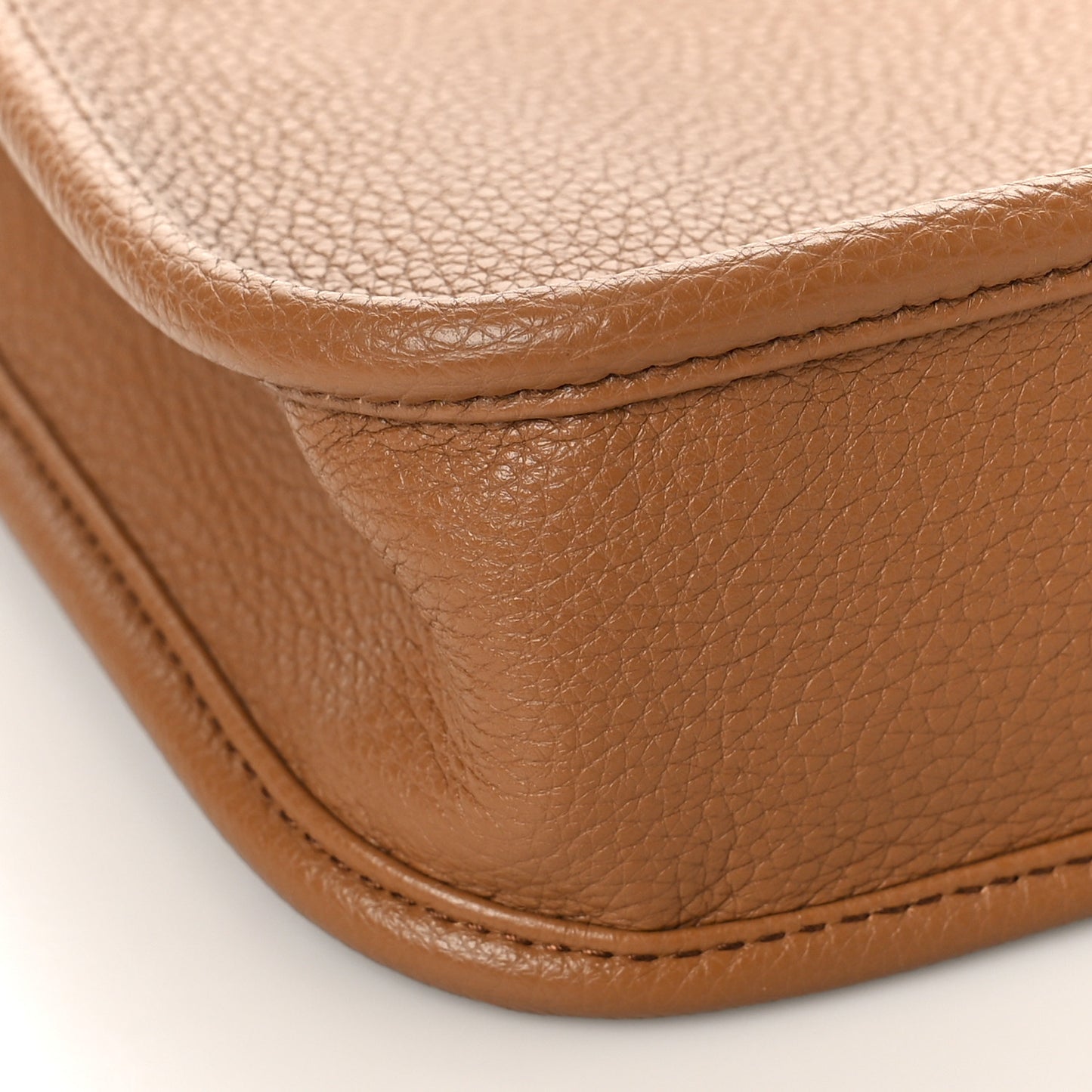 Vitello Daino Soft Mini Hobo Messenger Bag Caramel