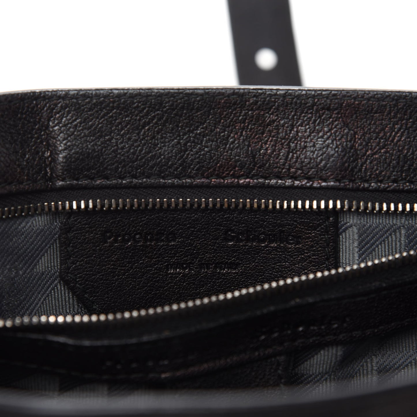 Lambskin Medium PS1 Satchel Black