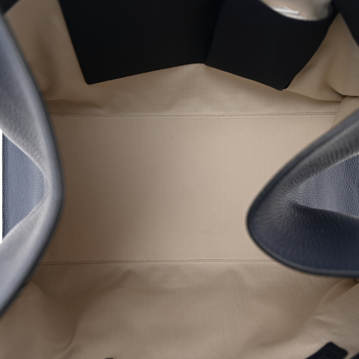 The Row Grained Calfskin Soft Margaux 17 Indigo 5 of 9