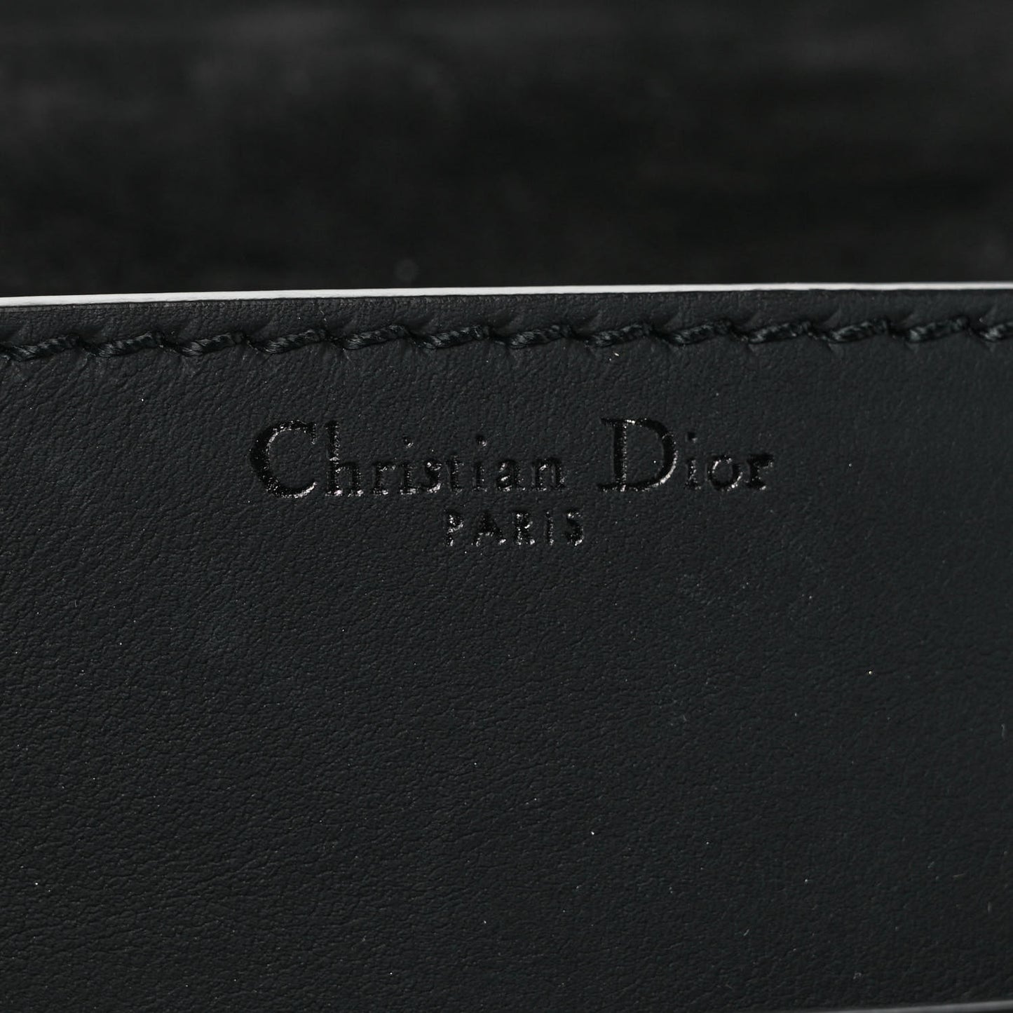 Ultra Matte Calfskin Mini J'Adior Chain Flap Bag Black