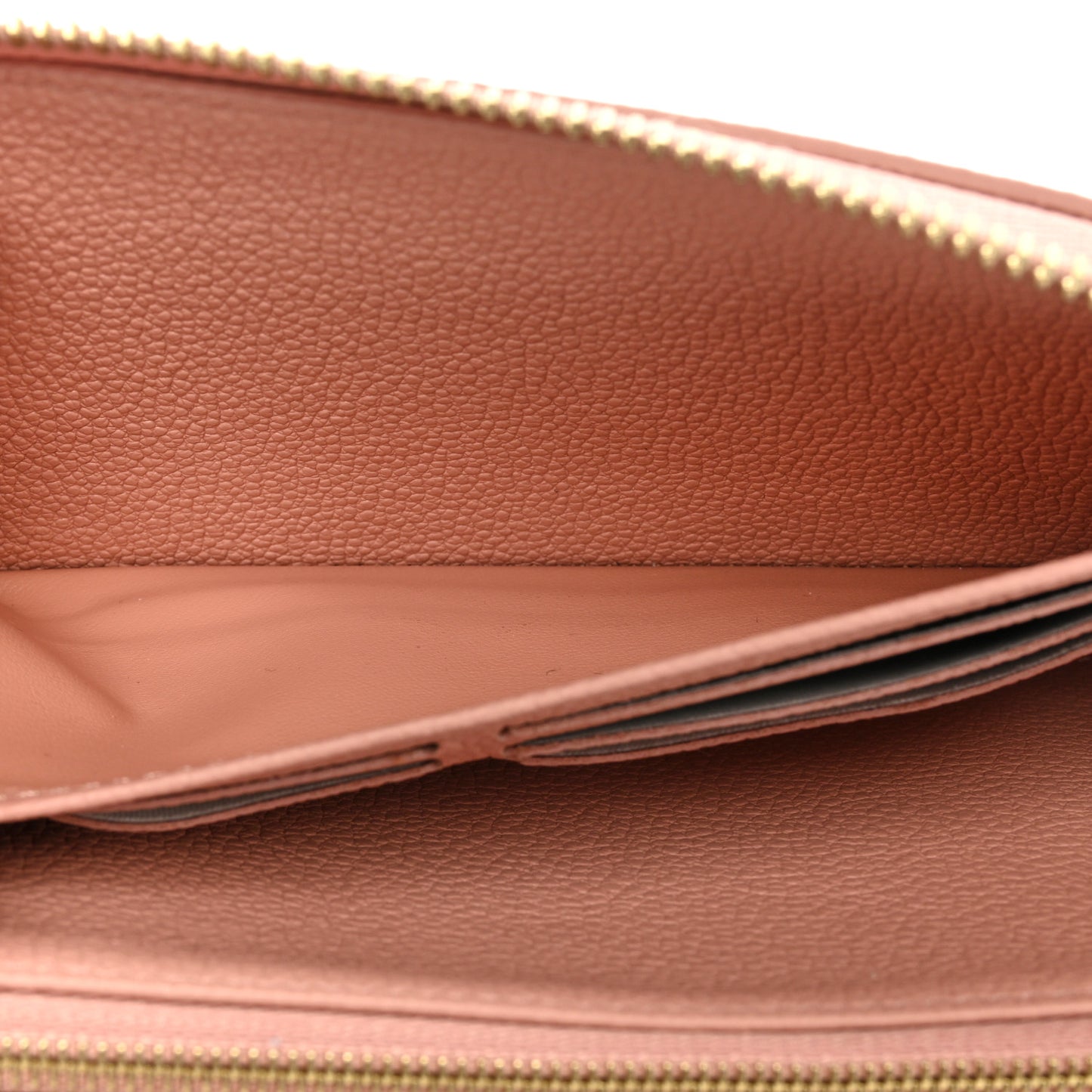 Empreinte Monogram Giant Zippy Wallet Rose Trianon Creme