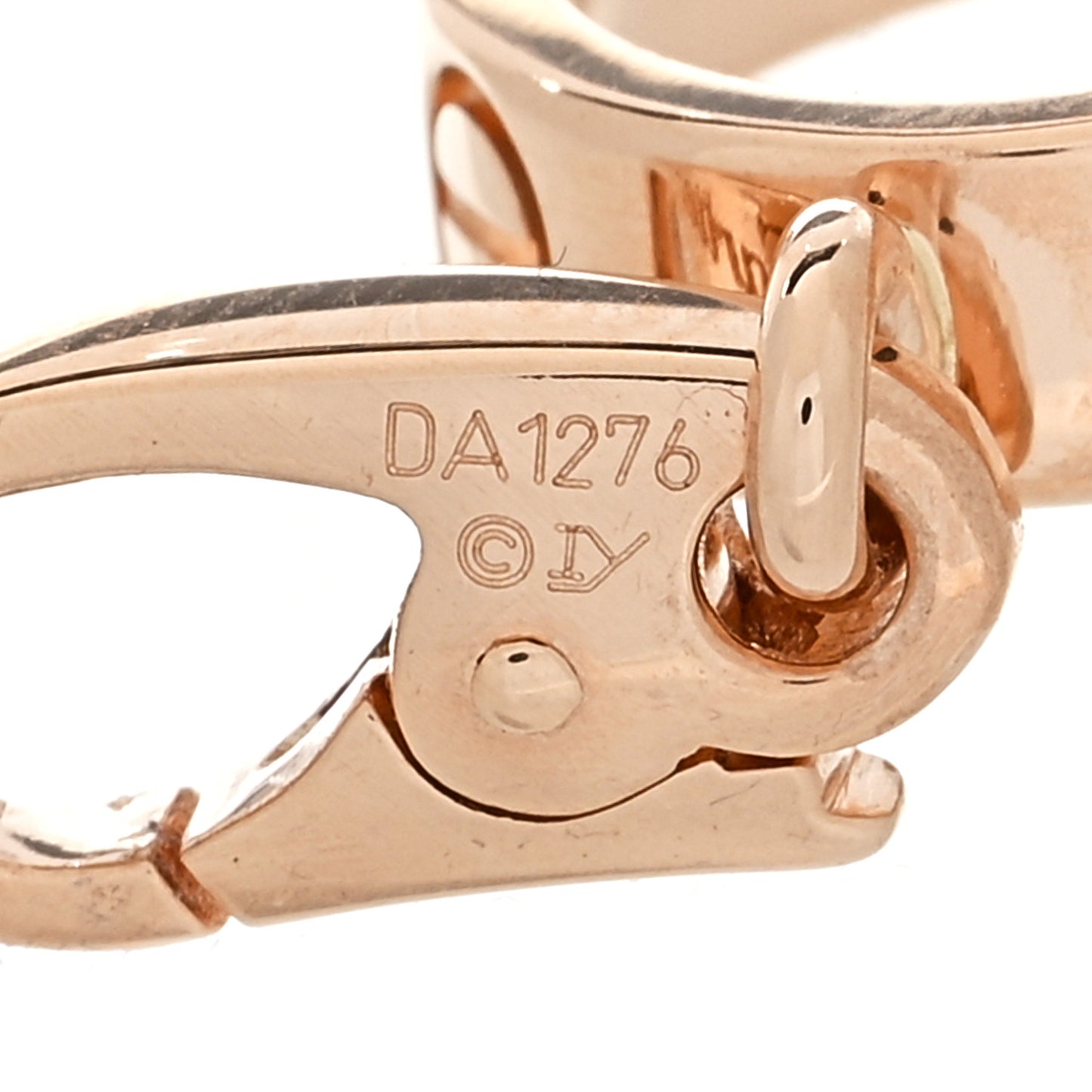 18K Pink Gold LOVE Ring Charm