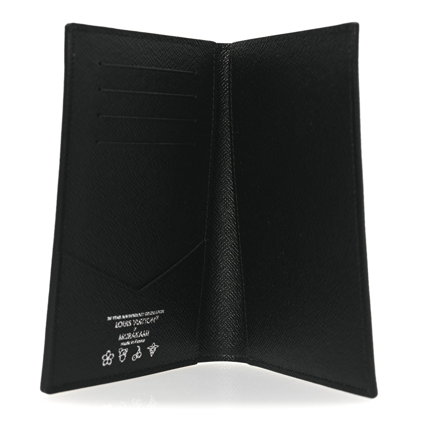 LV X TM Monogram Multicolor Passport Cover Black
