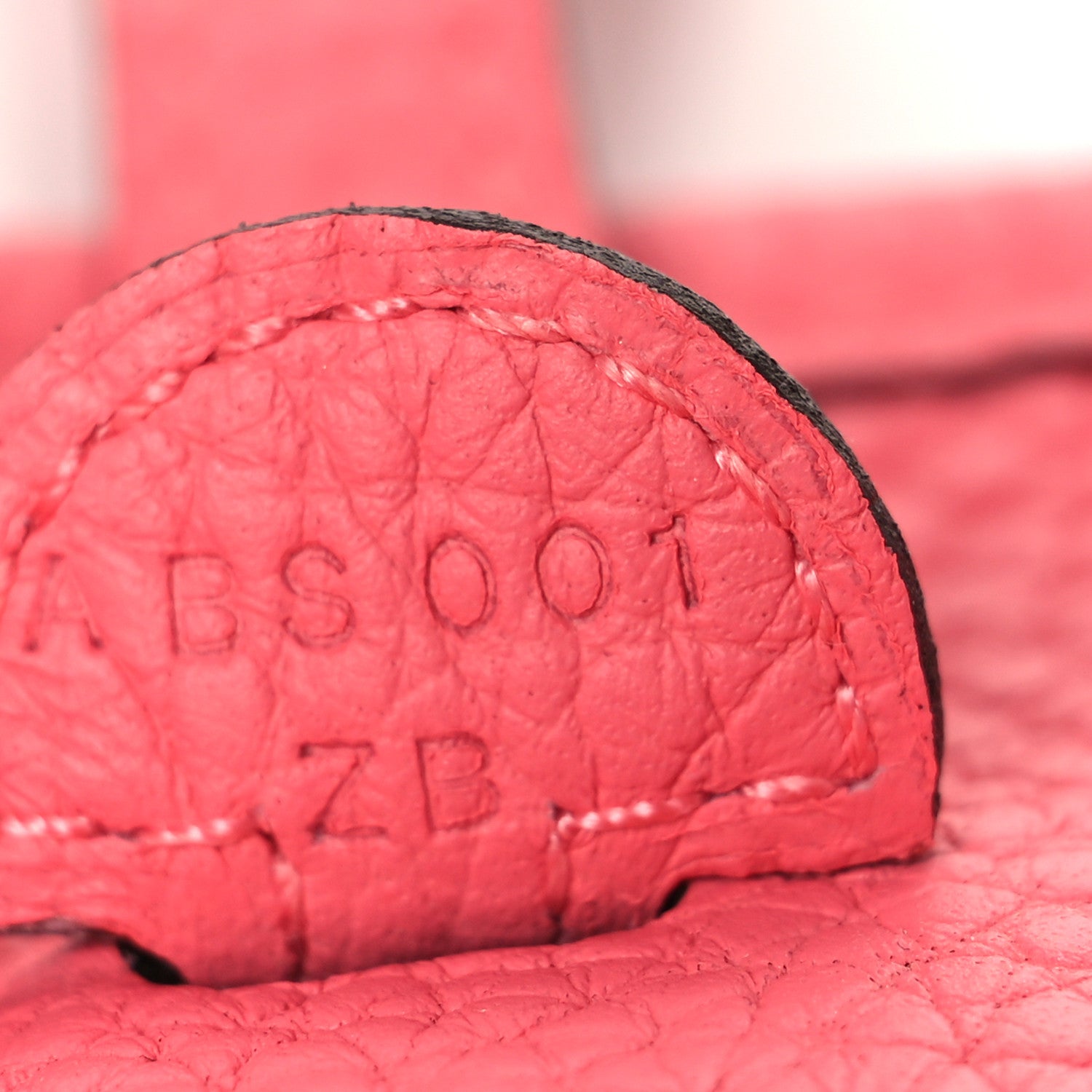 Hermes Taurillon Clemence Amazone Evelyne TPM Rose Azalee Rouge Pivoine 7 of 10