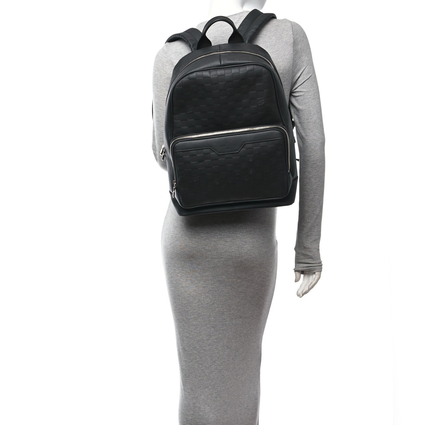 Damier Infini Campus Backpack Black