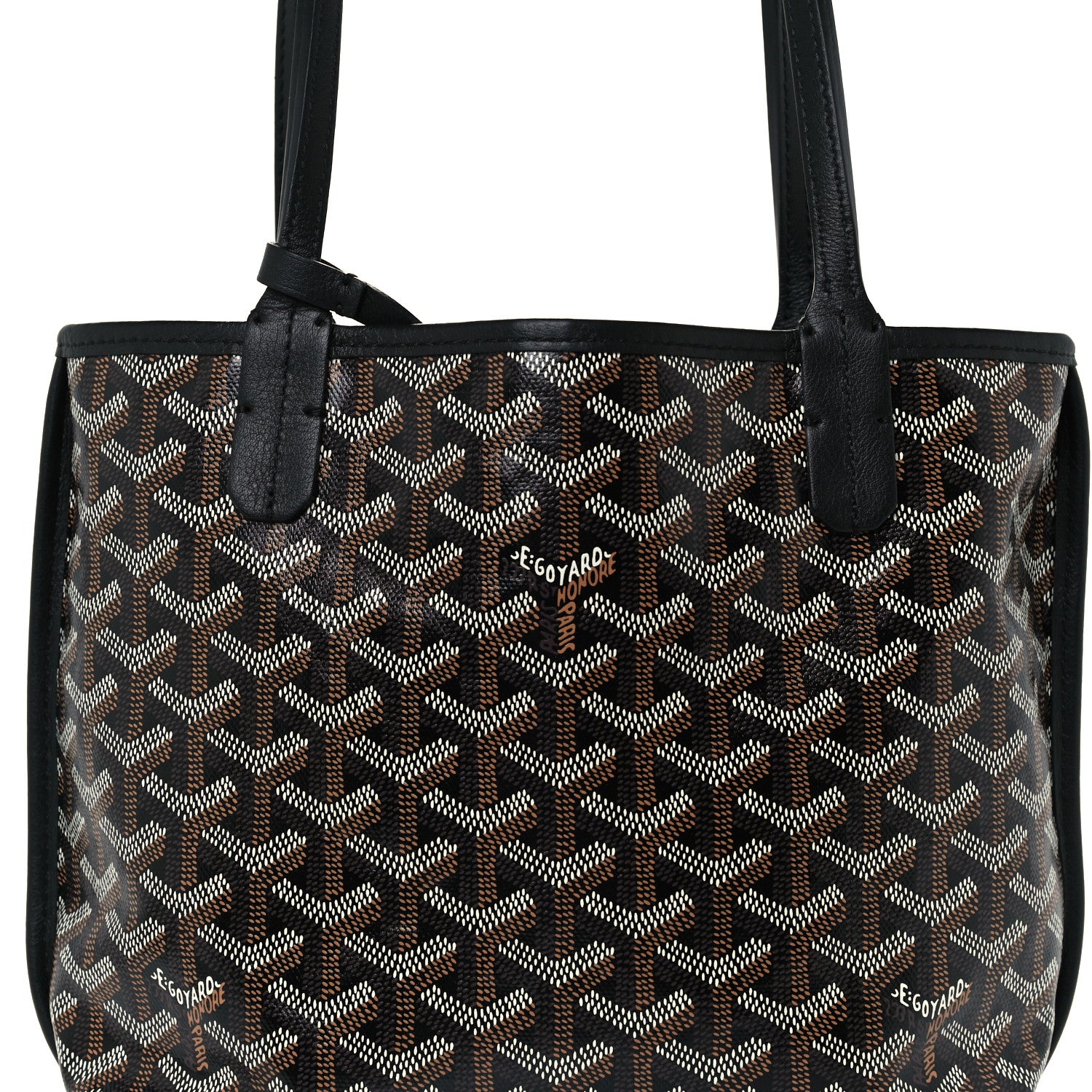 Goyard Goyardine Reversible Mini Anjou Black 7 of 9