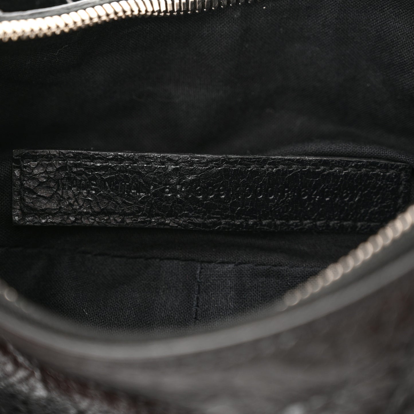 Agneau Arena Le Cagole Shoulder Bag XS Black